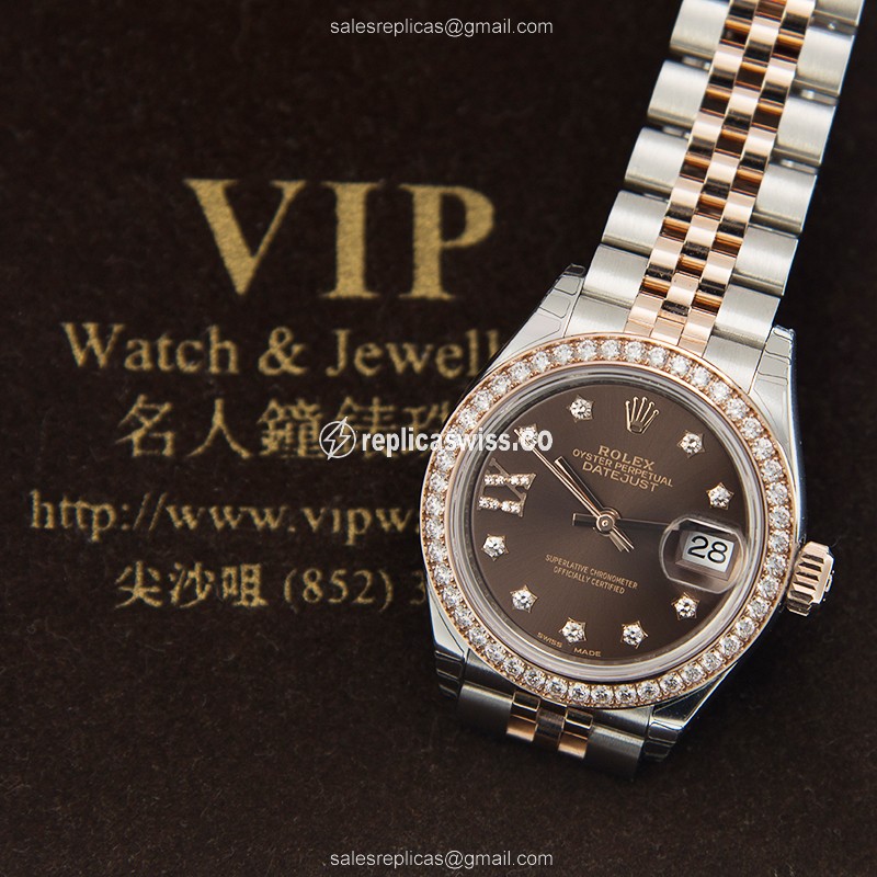 Rolex 279381RBR-0003 LADY DATEJUST Automatic 18kt Rose Magic & Diamond