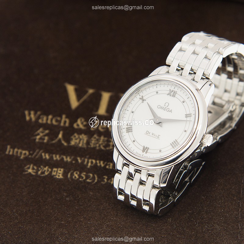 Omega 424.10.27.60.04.001 DE VILLE Quartz Stainless Steel
