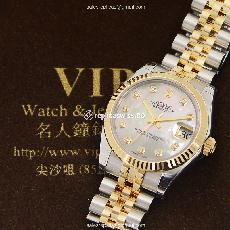 Rolex 178273NGWT LADY DATEJUST Automatic 18kt Gold & Steel