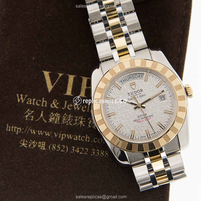 Tudor 21013-62113-SVCL CLASSIQUE Automatic 18kt Gold & Steel