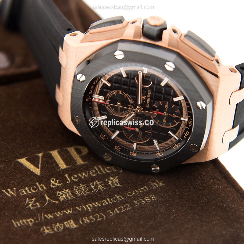 Audemars Piguet 26401RO.OO.A002CA.02 ROYAL OAK OFFSHORE Automatic 18kt Rose Gold