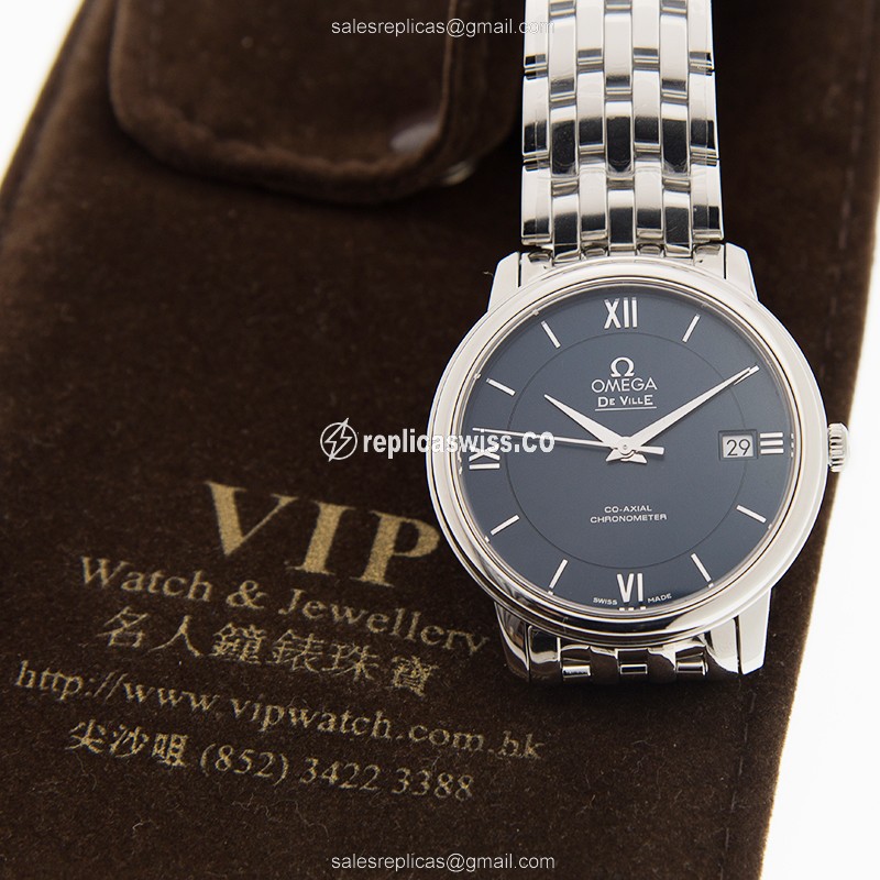 Omega 424.10.37.20.03.001 DE VILLE Automatic Stainless Steel