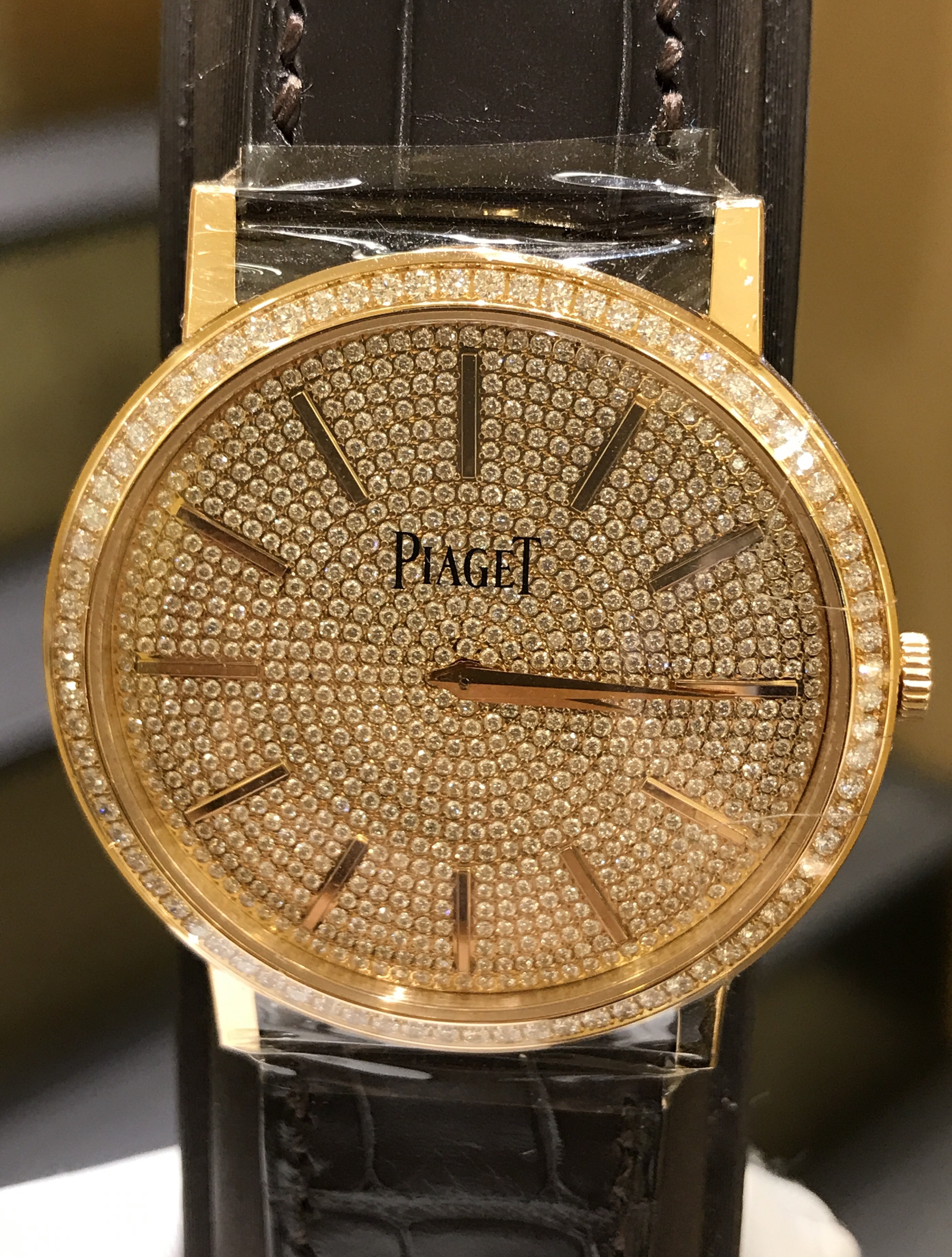 Piaget G0A38141 ALTIPLANO Manual Wind 18kt Rose Gold & Diamonds