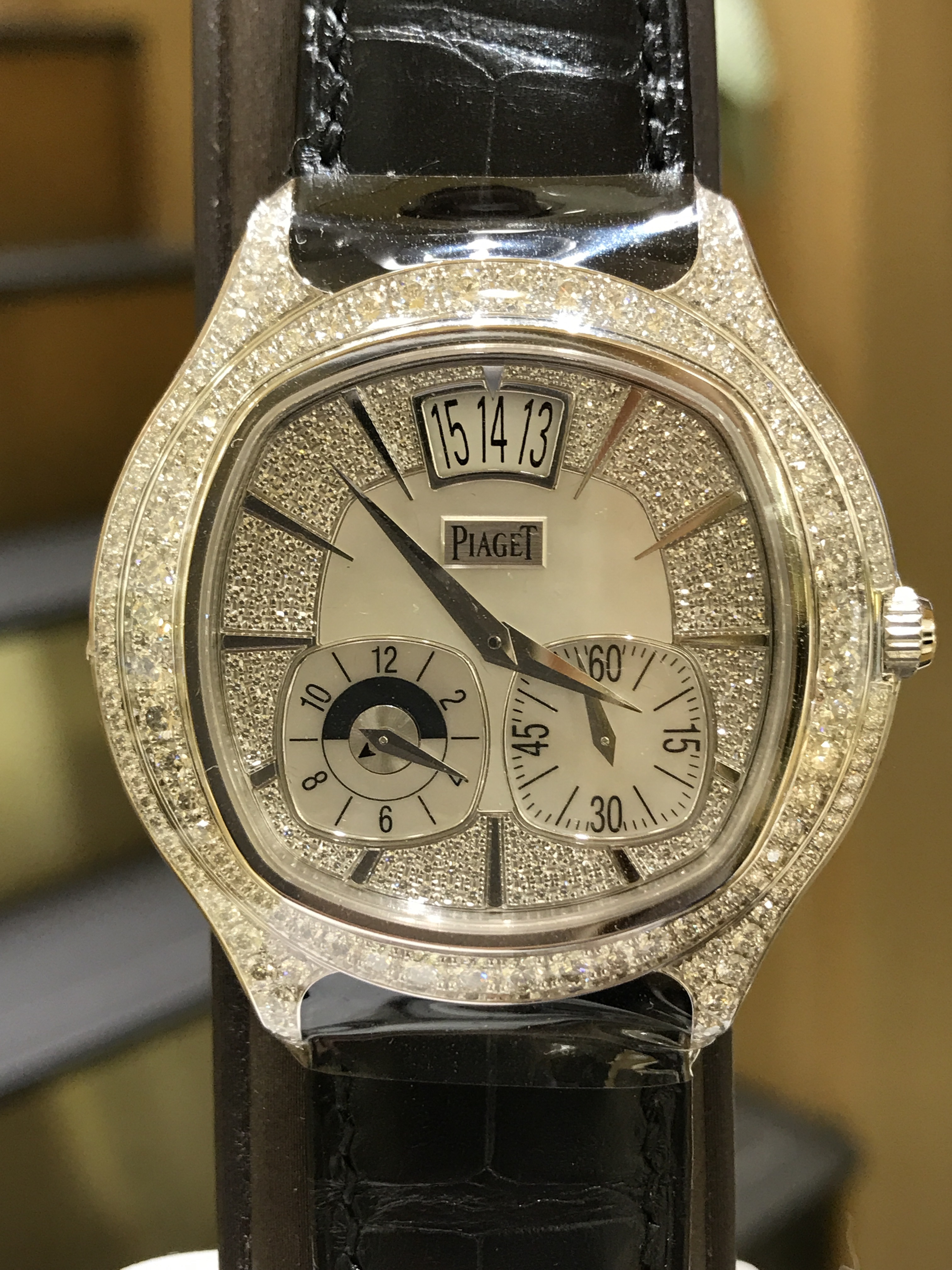 Piaget G0A32018 EMPERADOR Automatic 18kt White Gold & Diamond