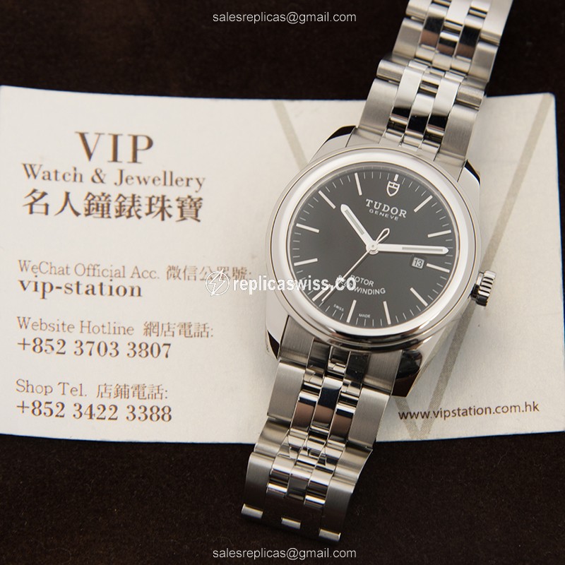 Tudor 53000-68030-BK GLAMOUR DATE Automatic Stainless Steel