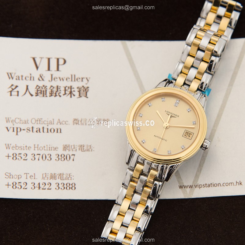 Longines L4.274.3.37.7 FLAGSHIP Automatic PVD Gold