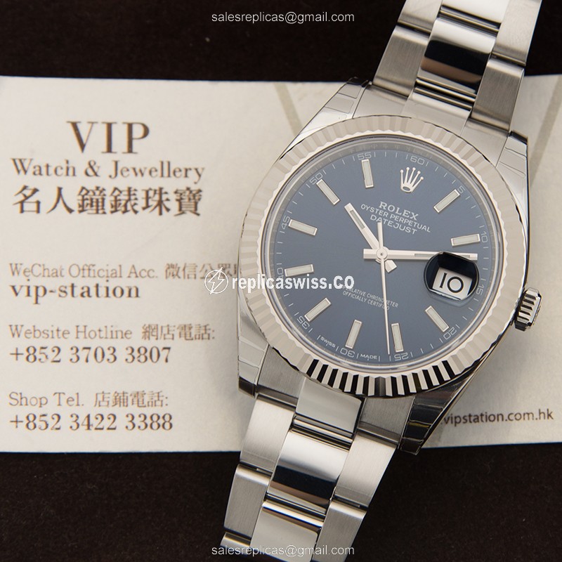 Rolex 126334-0001 DATEJUST Automatic 18kt White Gold & Steel