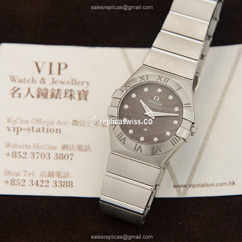 Omega 123.10.27.60.56.001 CONSTELLATION Quartz Stainless Steel