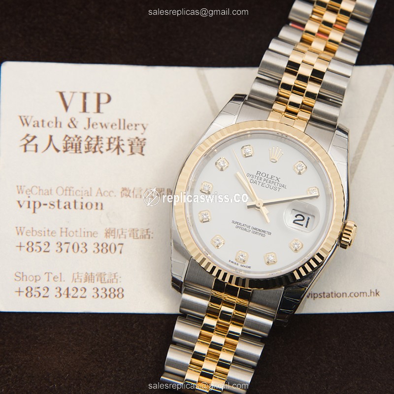 Rolex 116233G DATEJUST Automatic 18kt Gold & Steel