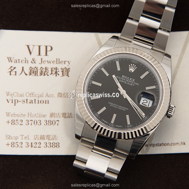Rolex 126334-0017 DATEJUST Automatic 18kt White Gold & Steel