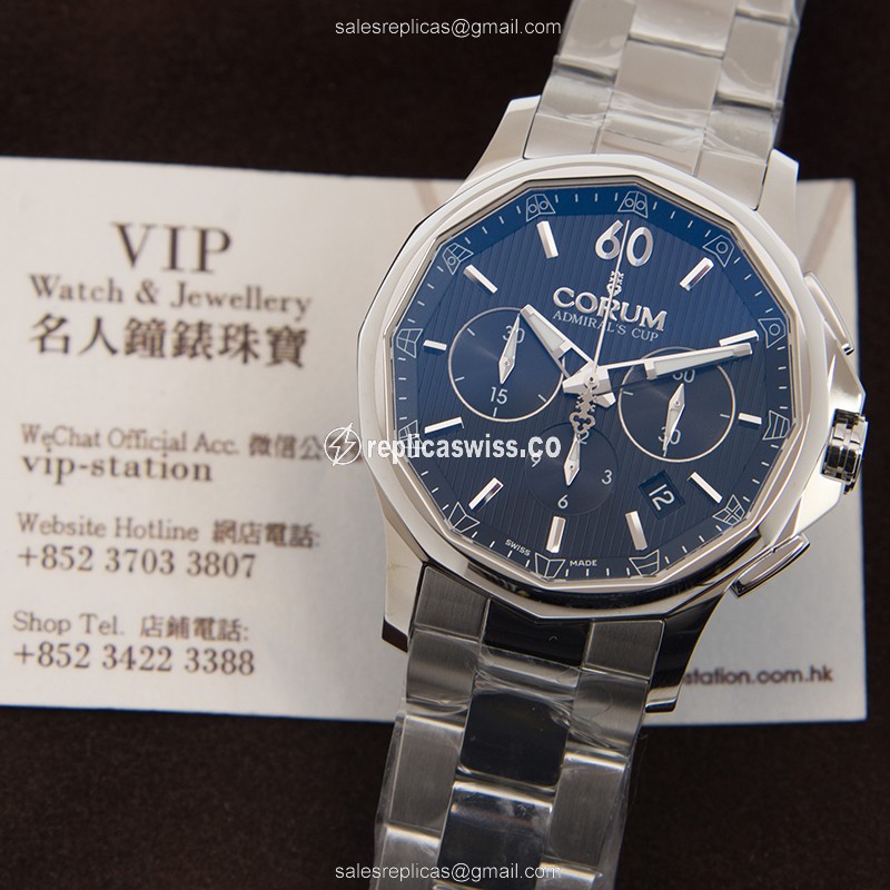 Corum 984.101.20/V705 AN10 ADMIRALS CUP Automatic Stainless Steel
