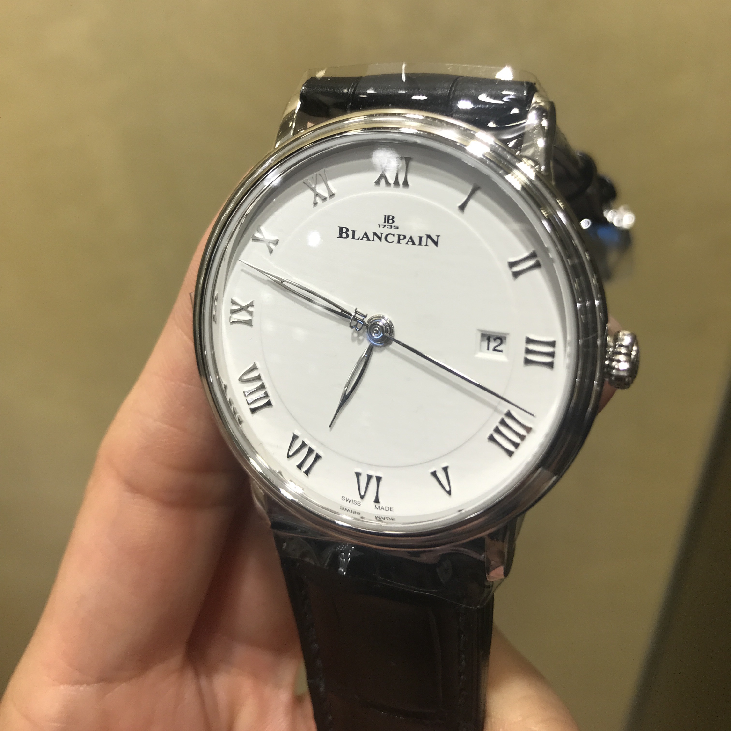 Blancpain 6651-1127-55B VILLERET Automatic Stainless Steel