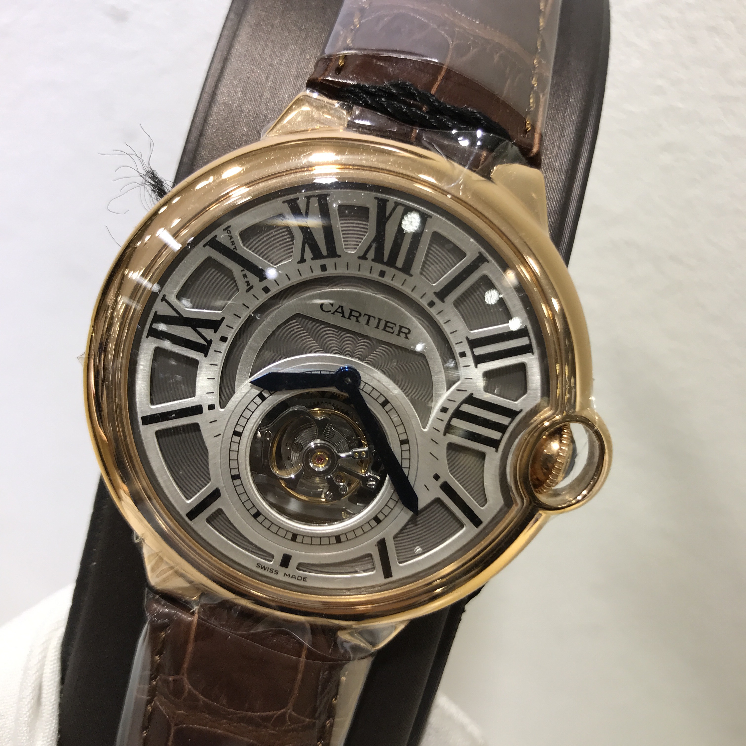 Cartier W6920001 BALLON BLEU Manual Wind 18kt Rose Gold