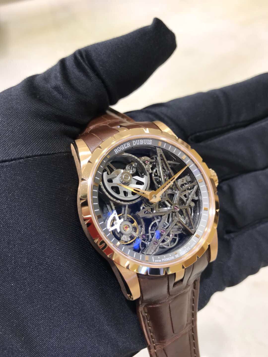 Roger Dubuis RDDBEX0422 EXCALIBUR Automatic 18kt Rose Gold