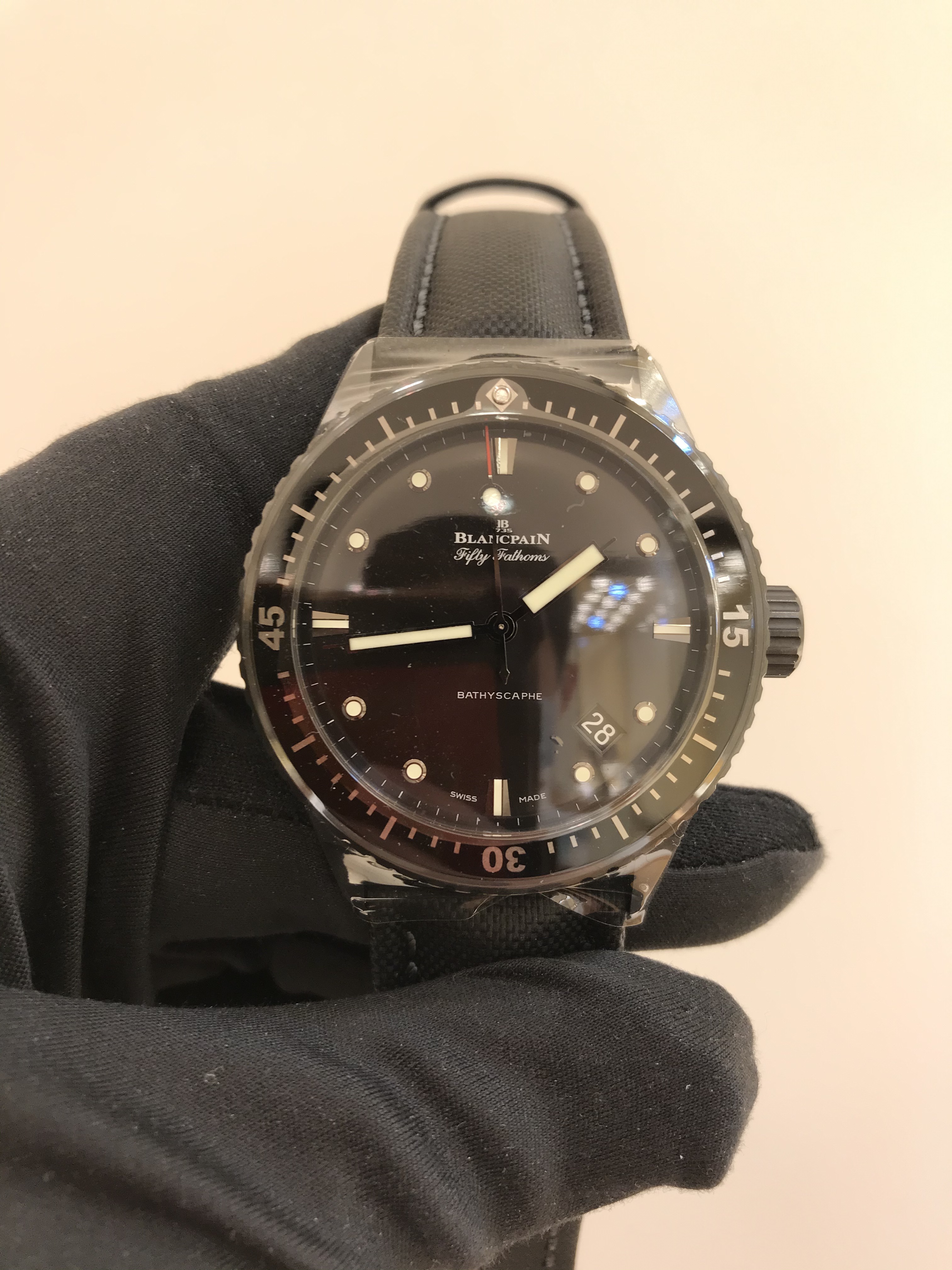 Blancpain 5000-0130-B52A FIFTY FATHOMS Automatic Ceramic