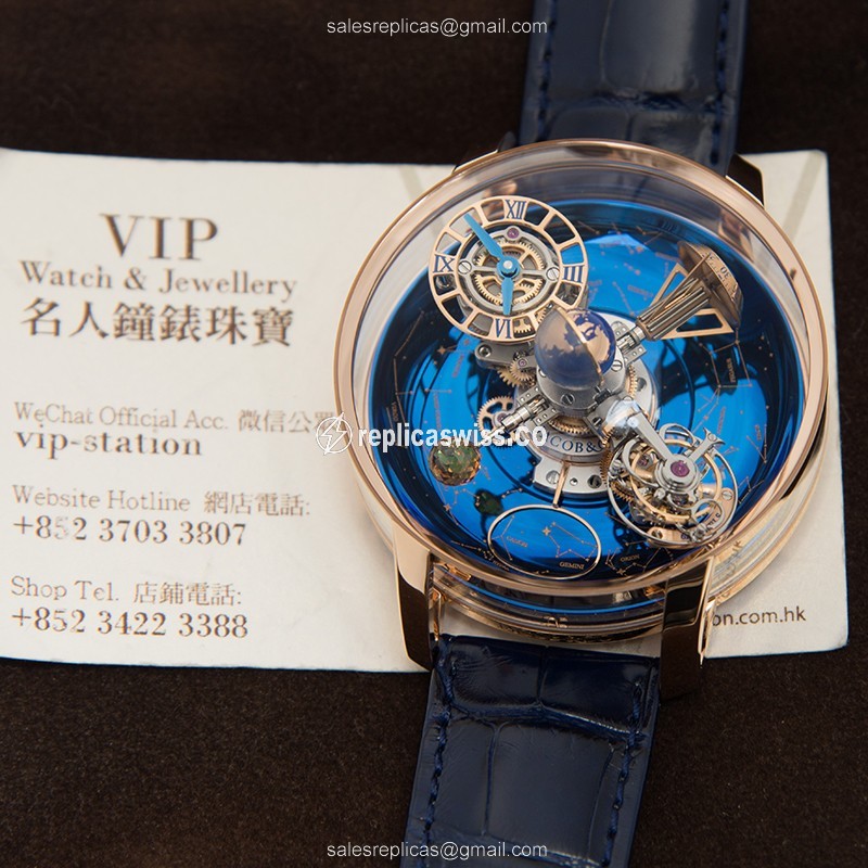 Jacob & Co AT110.40.AA.SD.A ASTRONOMIA Manual Wind 18kt Rose Gold