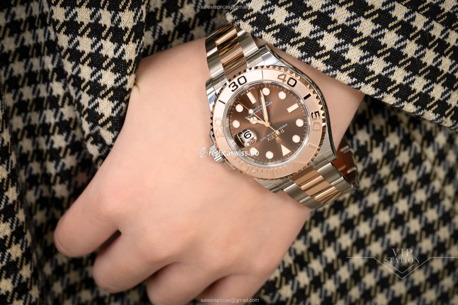Rolex 126621-0001 YACHT MASTER Automatic 18kt Rose Gold & Steel