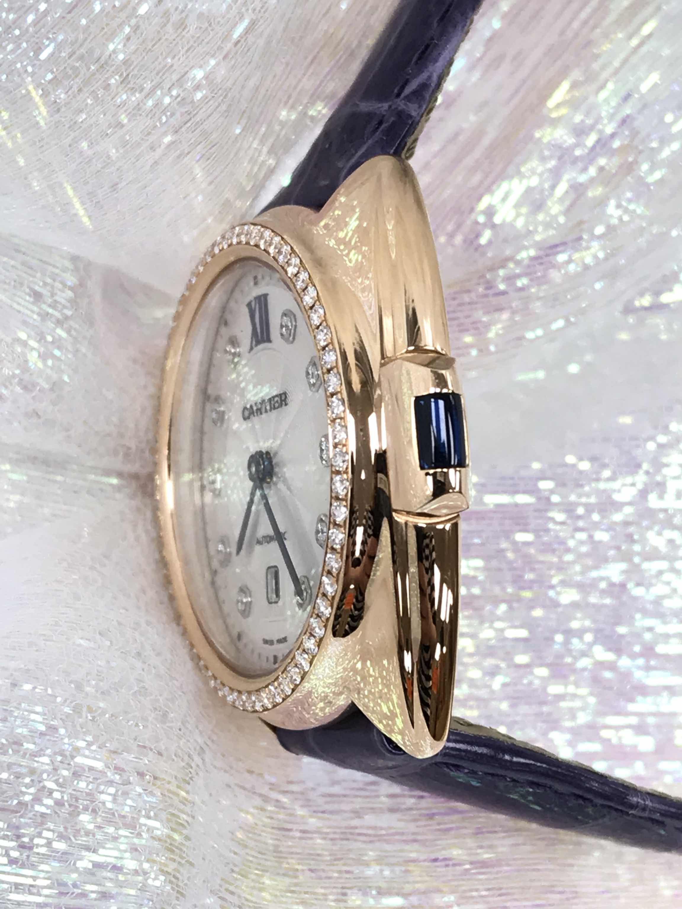 Cartier WJCL0038 CLe DE CARTIER Automatic 18kt Rose Gold