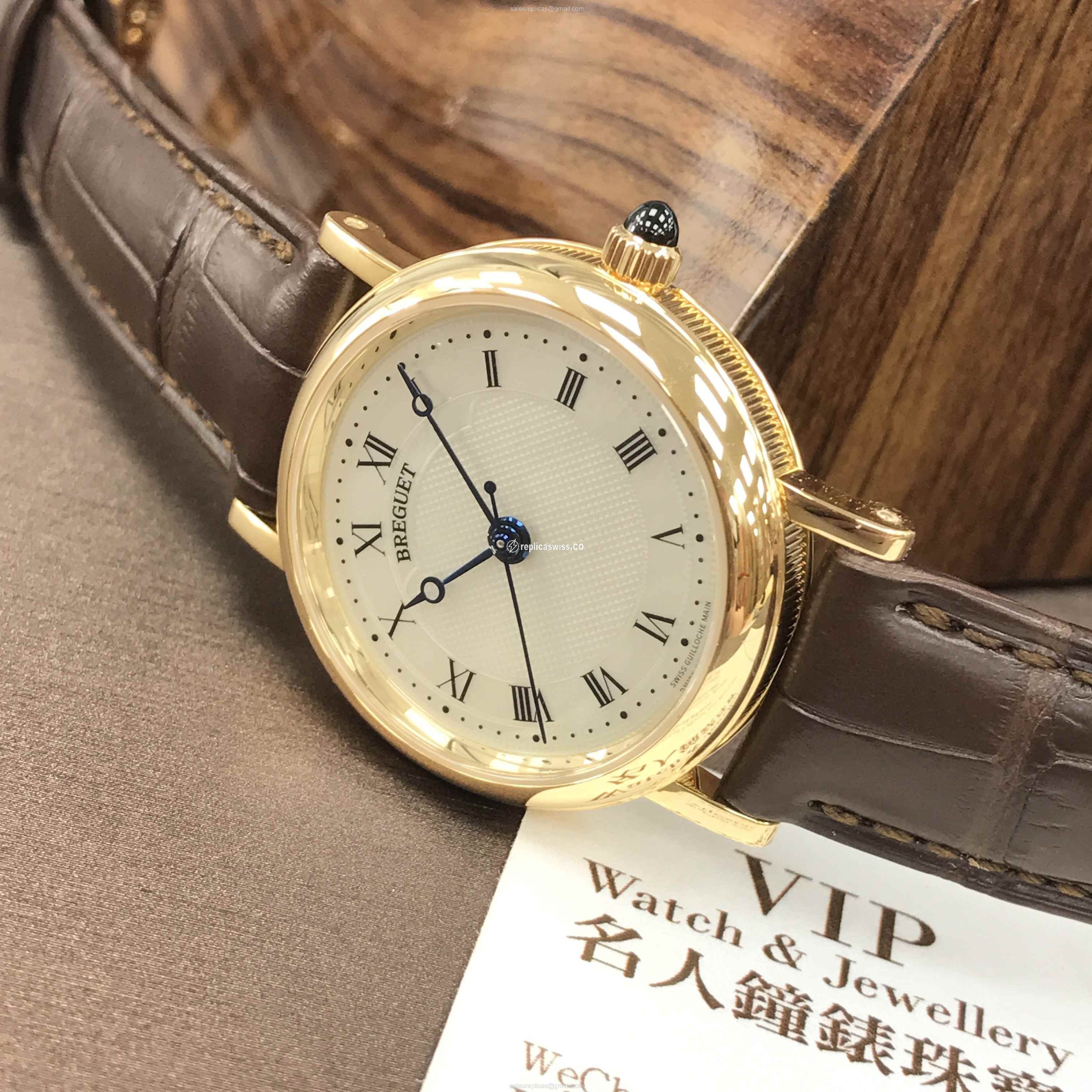 Breguet 8067BA/52/964 CLASSIQUE Automatic 18kt Yellow Gold