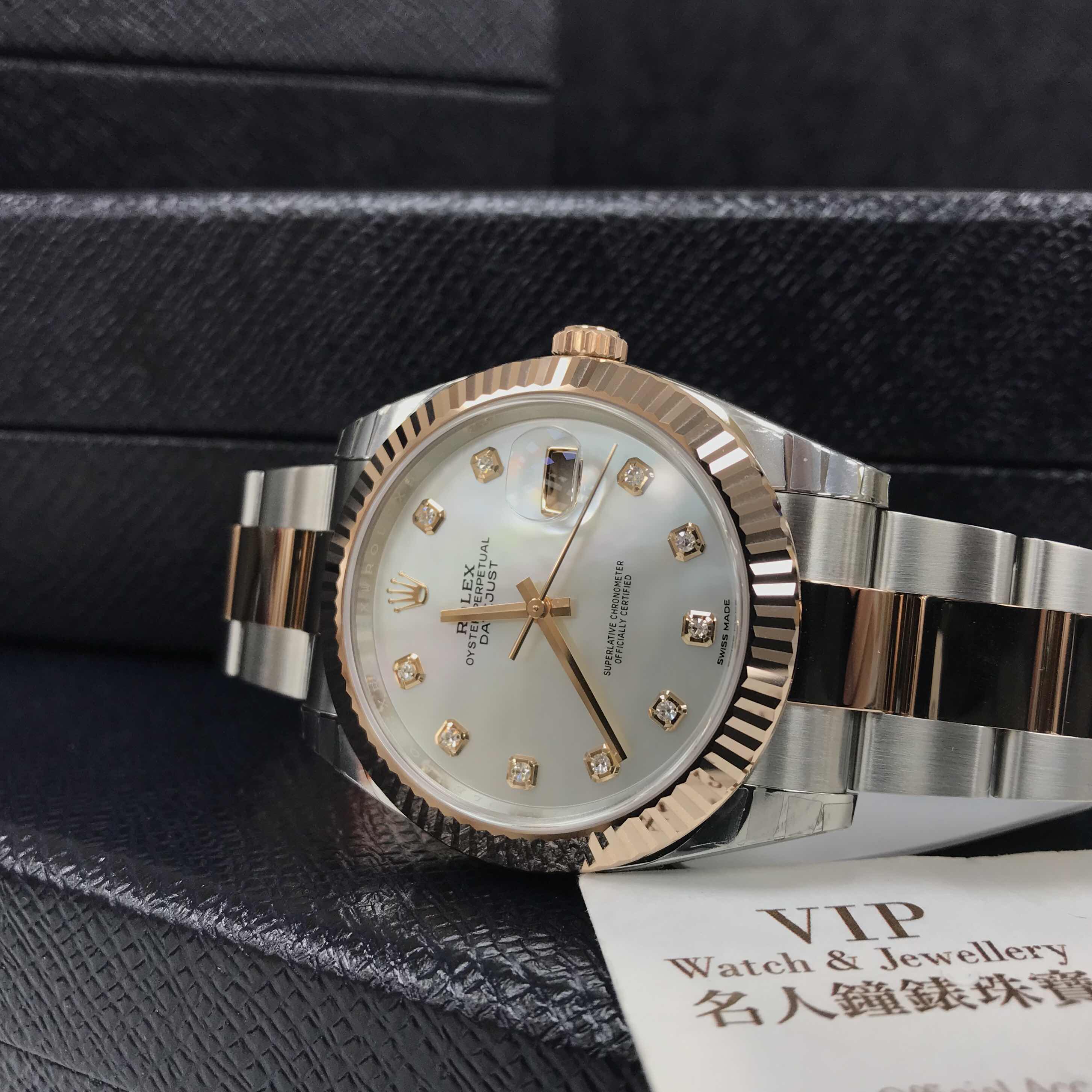 Rolex 126331-0013 DATEJUST Automatic 18kt Rose Gold & Steel
