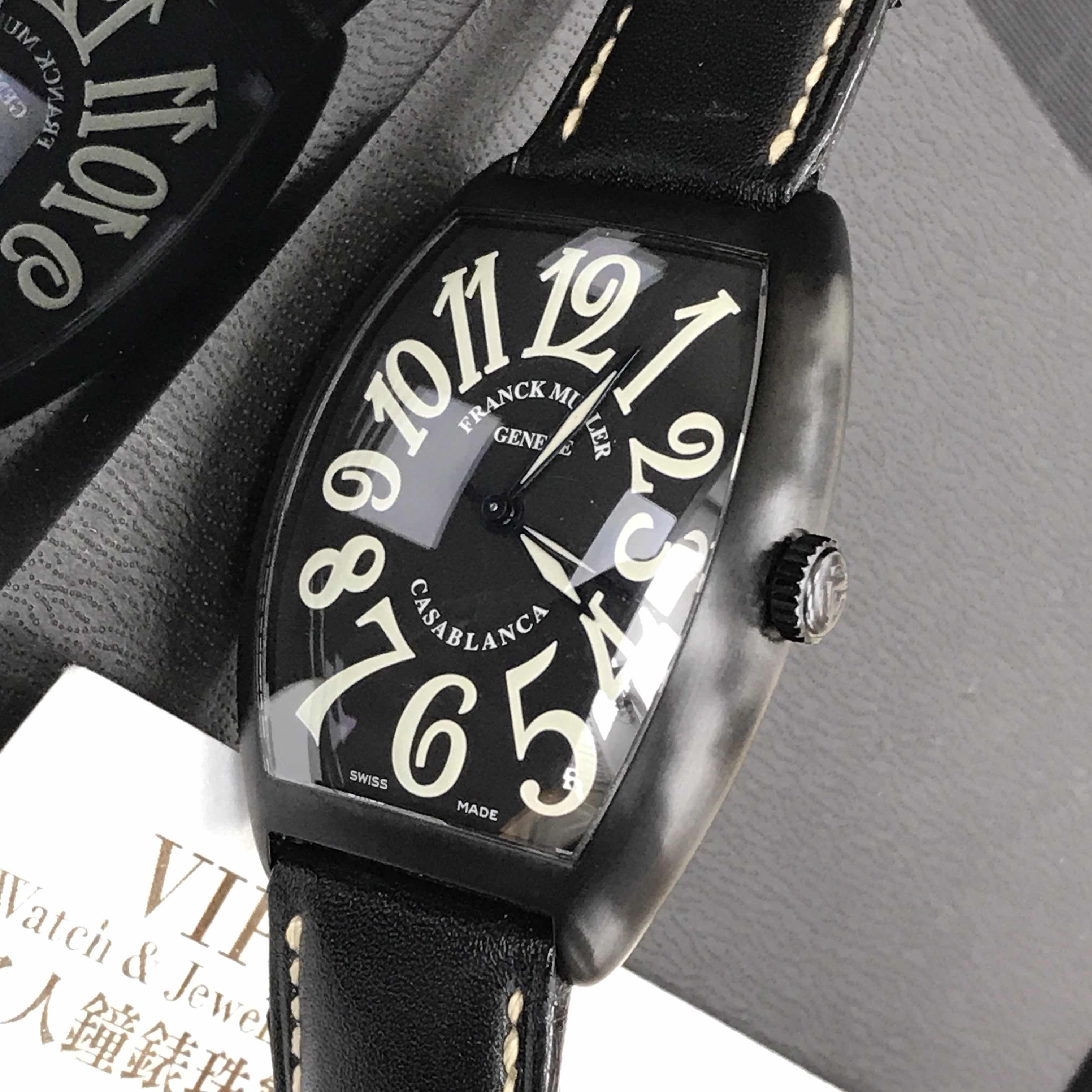 Franck Muller 6850 SC CASA NR(AC) - BK CINTREE CURVEX Automatic Stainless Steel