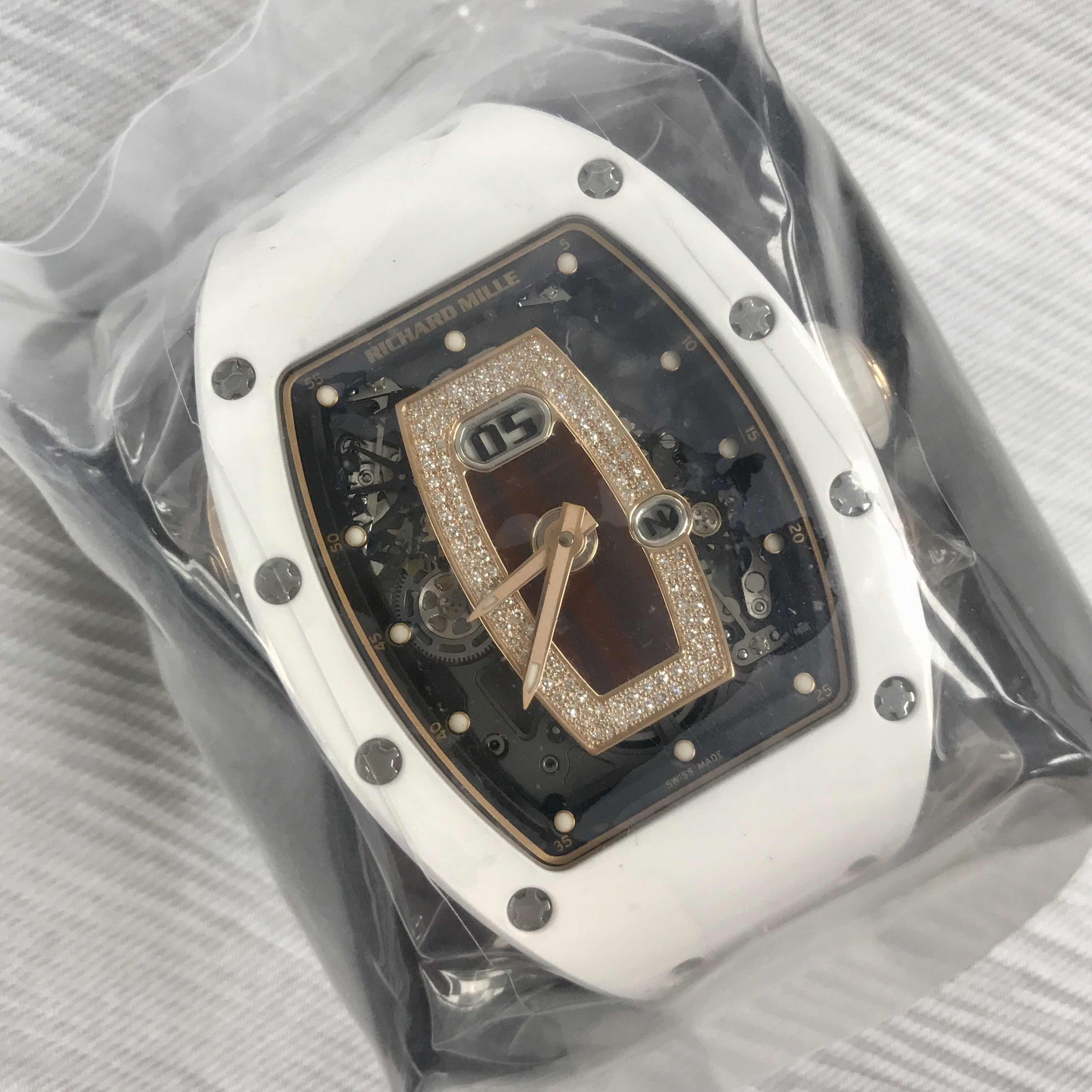 Richard Mille RM037-WHITE CERAMIC Automatic Ceramic