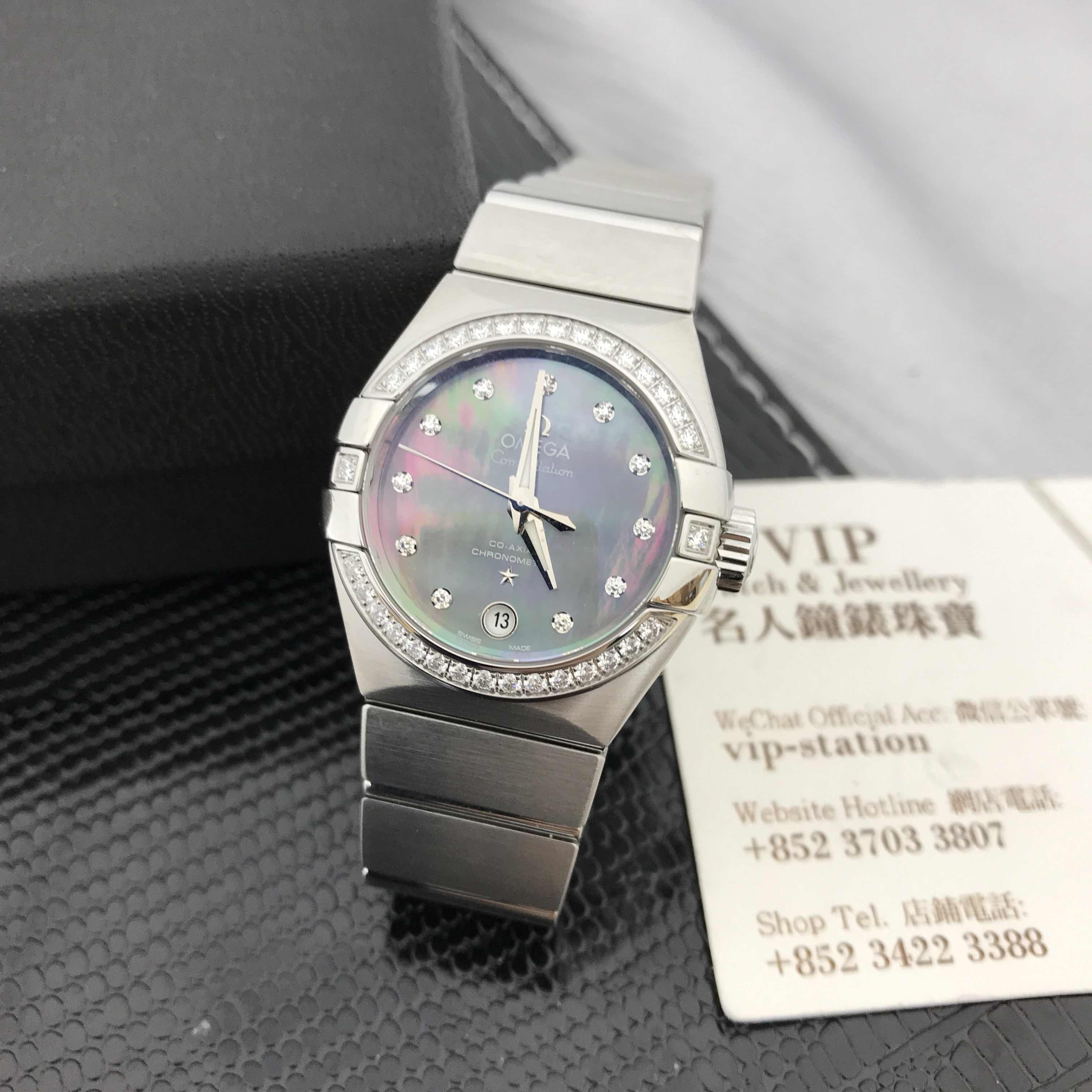 Omega 123.15.27.20.57.003 CONSTELLATION Automatic Stainless Steel