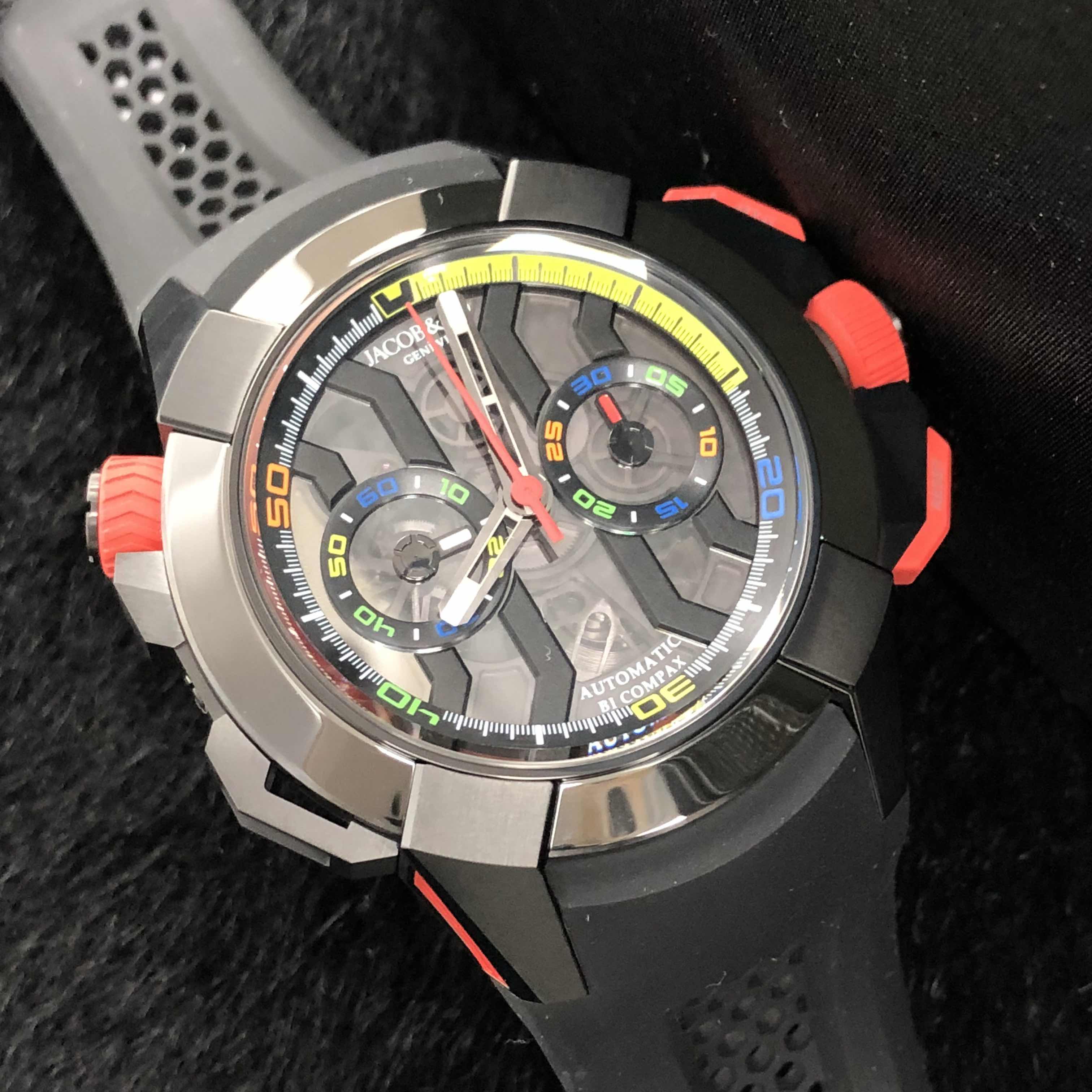 Jacob & Co 313.21.SB.BV.B HA4D EPIC X CHRONO Automatic Titanium