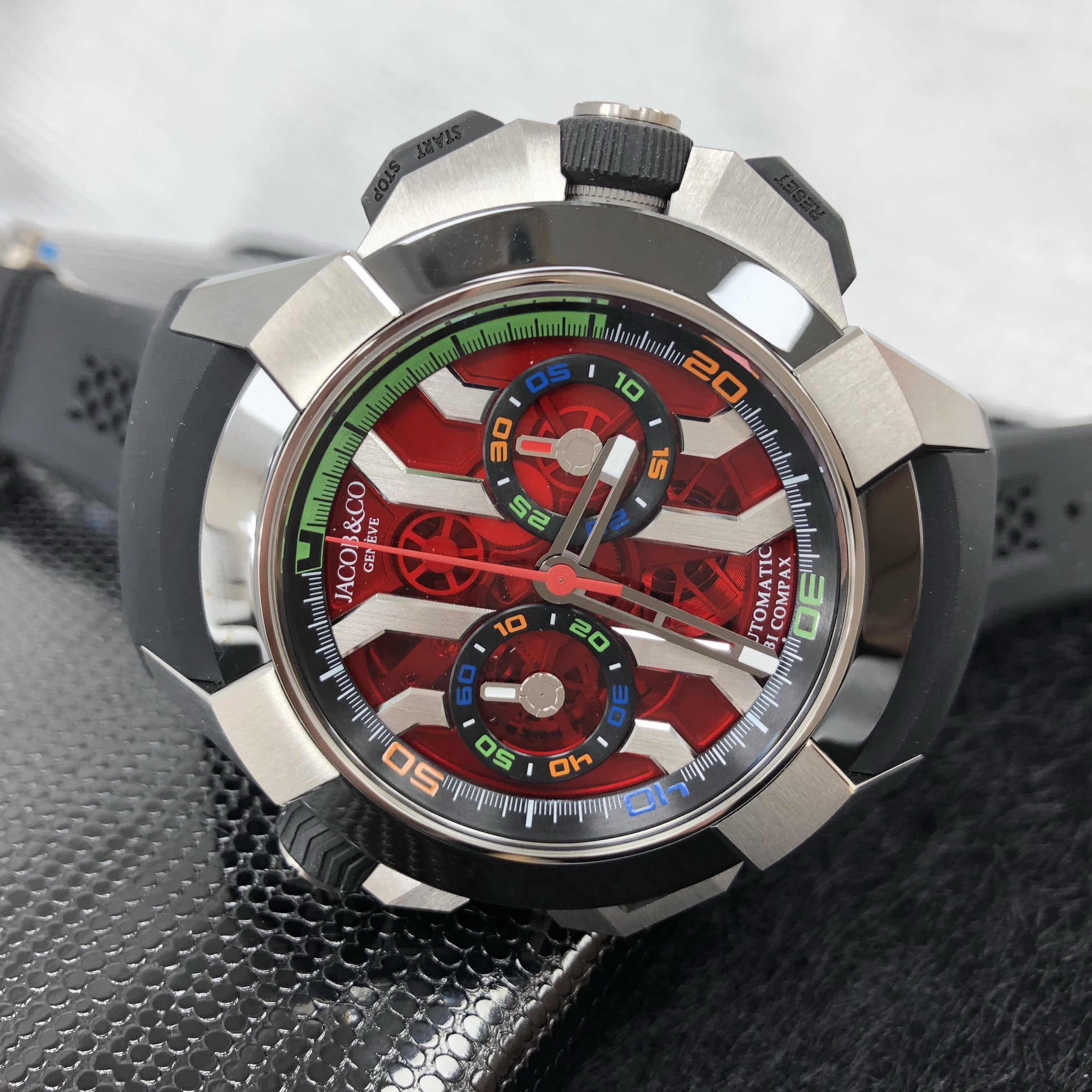 Jacob & Co 311.20.SB.RS.A HA4D EPIC X CHRONO Automatic Stainless Steel