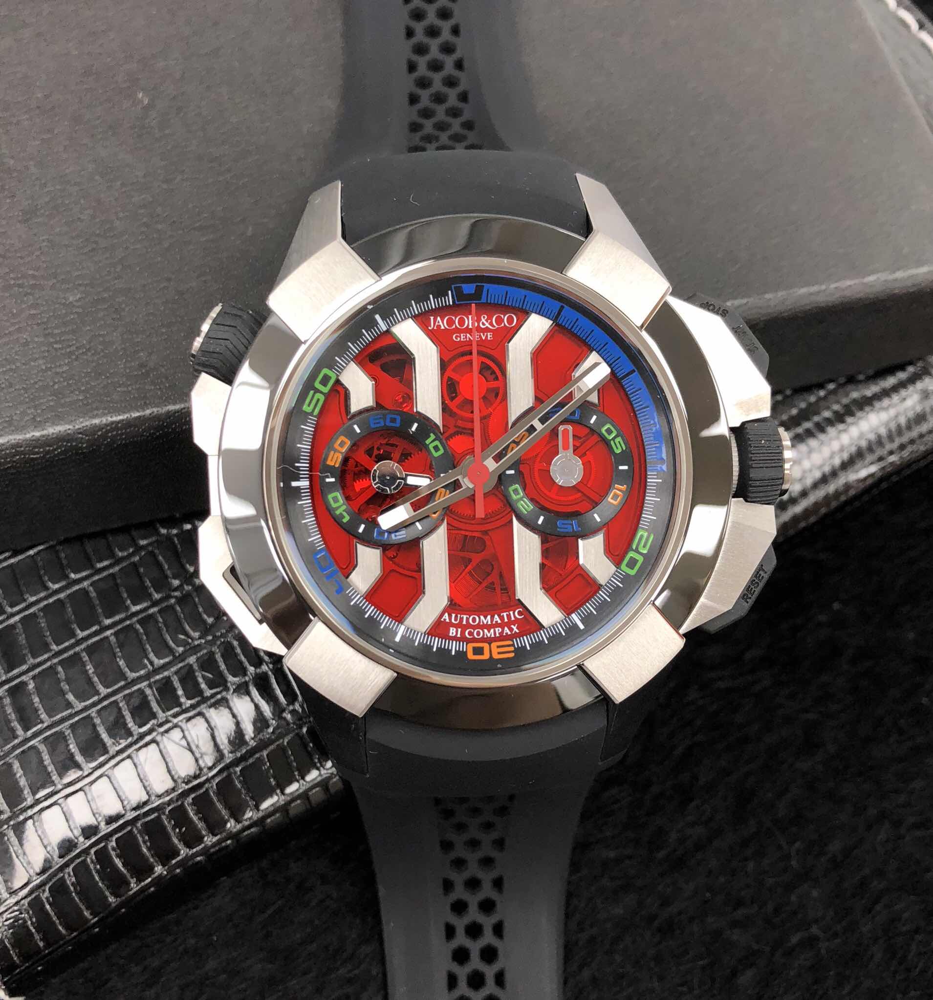 Jacob & Co 311.20.SB.RT.A HA4D EPIC X CHRONO Automatic Stainless Steel