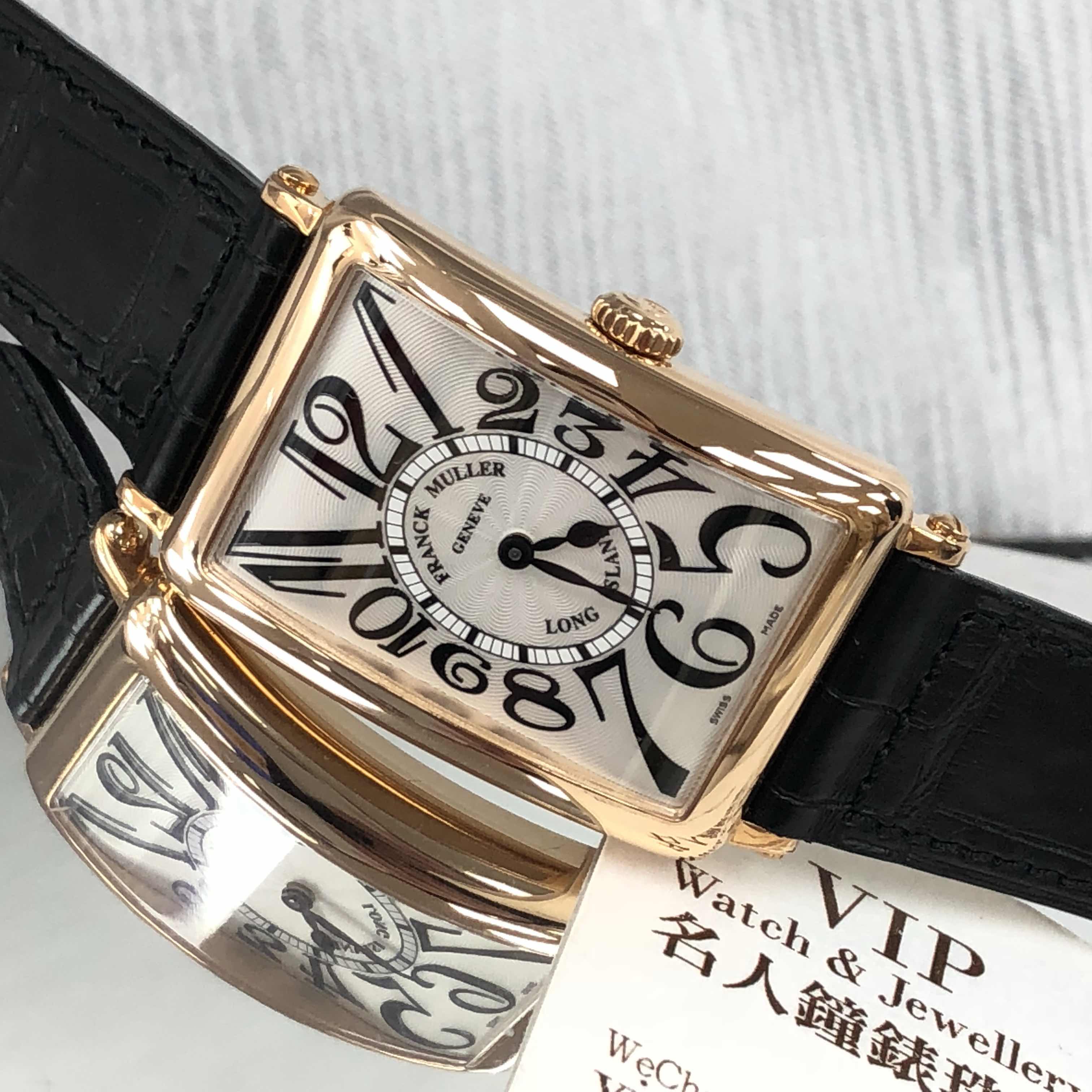 Franck Muller 952 QZ (5N) LONG ISLAND Quartz 18kt Rose Gold