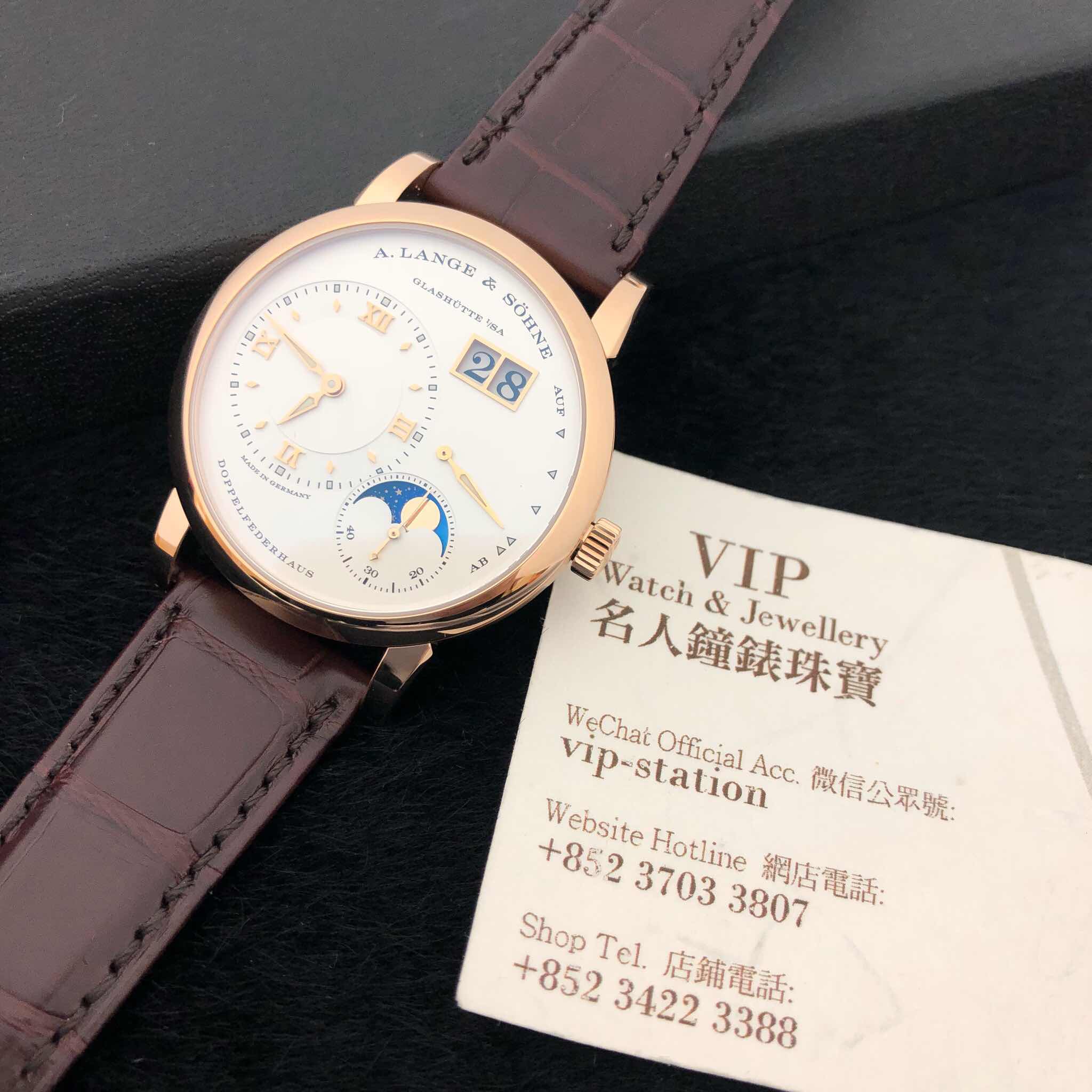 A Lange & Sohne 192.032 LANGE 1 Automatic 18kt Rose Gold