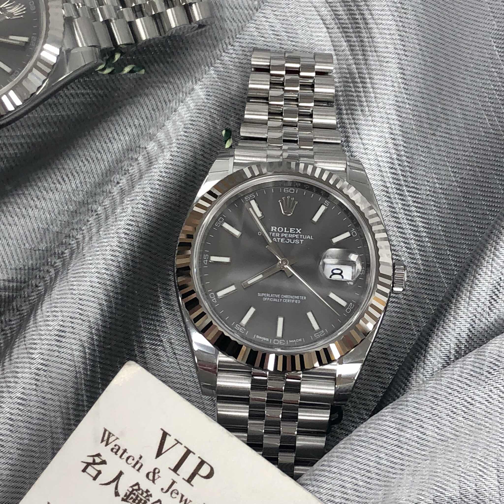 Rolex 126334-0014 DATEJUST Automatic 18kt White Gold & Steel