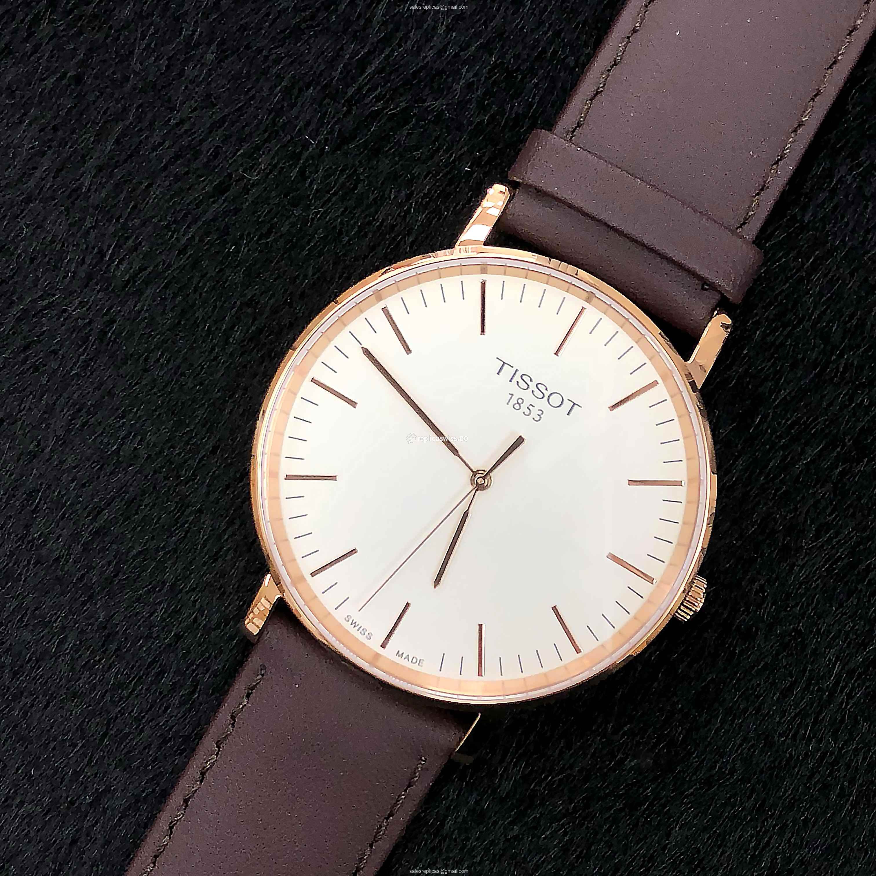 Tissot T109.610.36.031.00 T-CLASSIC Quartz 18kt Rose Gold