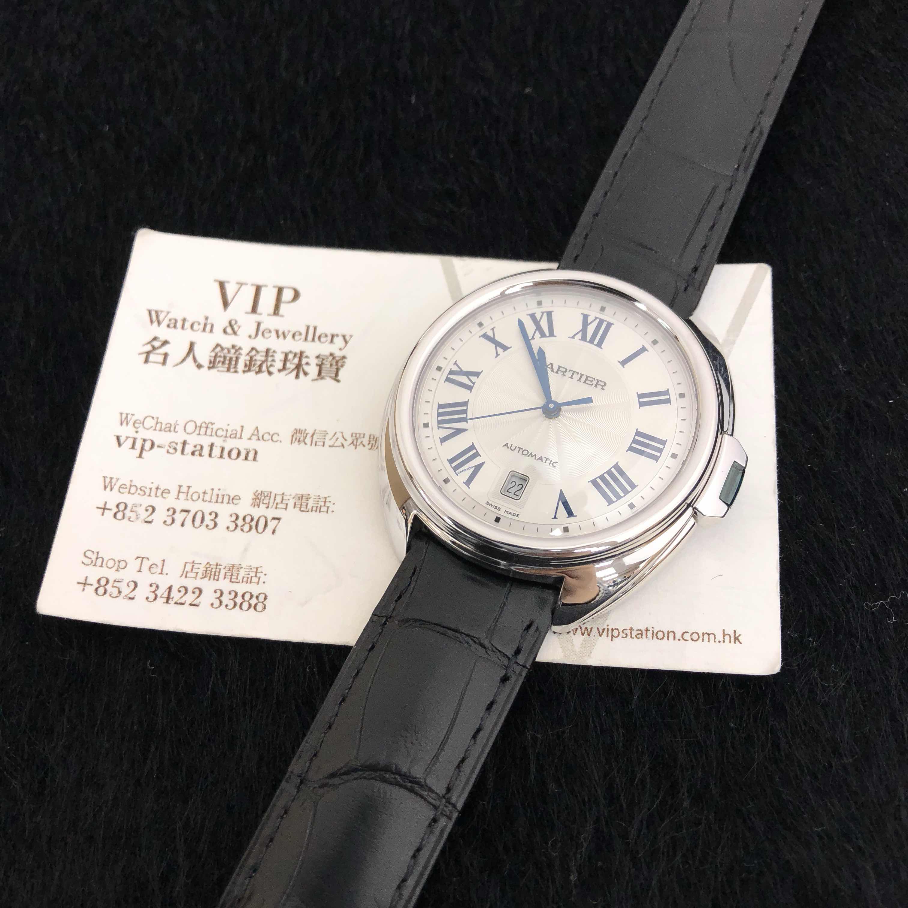 Cartier WGCL0005 CLe DE CARTIER Automatic 18kt White Gold