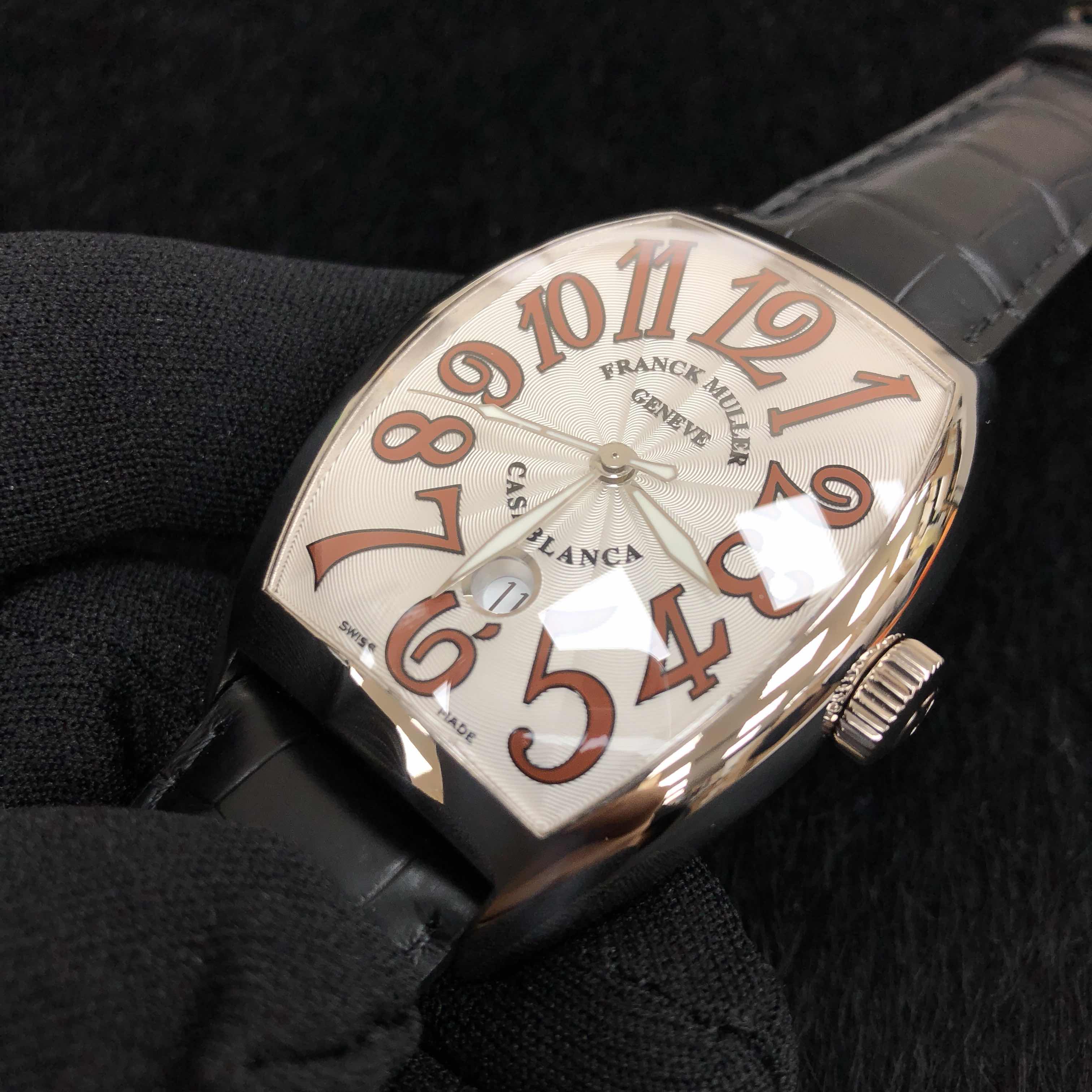 Franck Muller 8880 C DT CASABLANCA (OG) CINTREE CURVEX Automatic 18kt White Gold