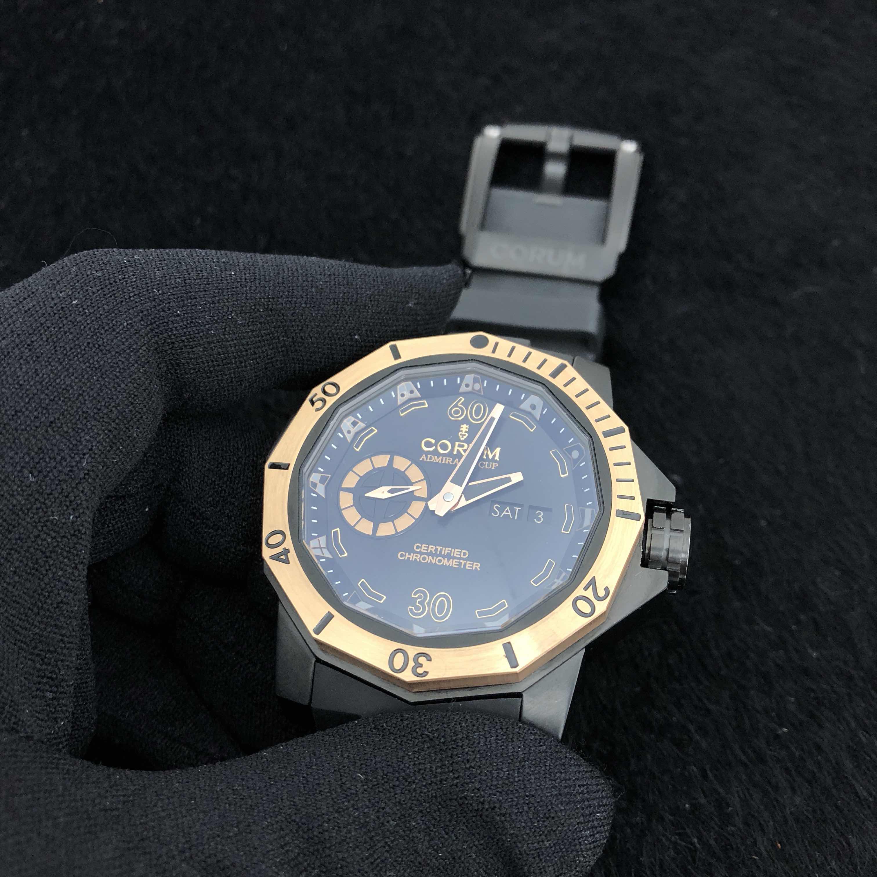 Corum 947.950.86/0371 AN16 ADMIRALS CUP Automatic Titanium