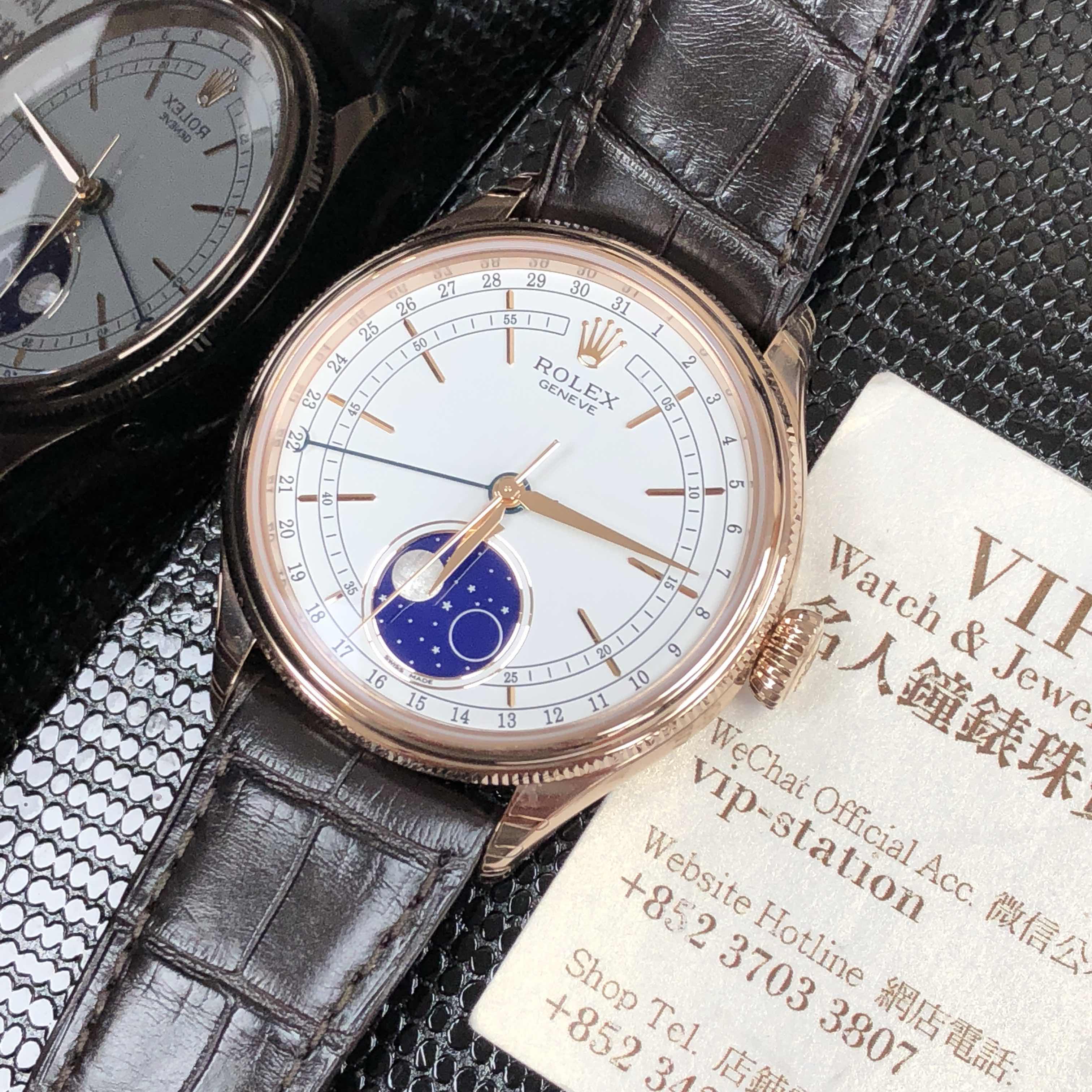 Rolex 50535 CELLINI SERIES Automatic 18kt Rose Gold
