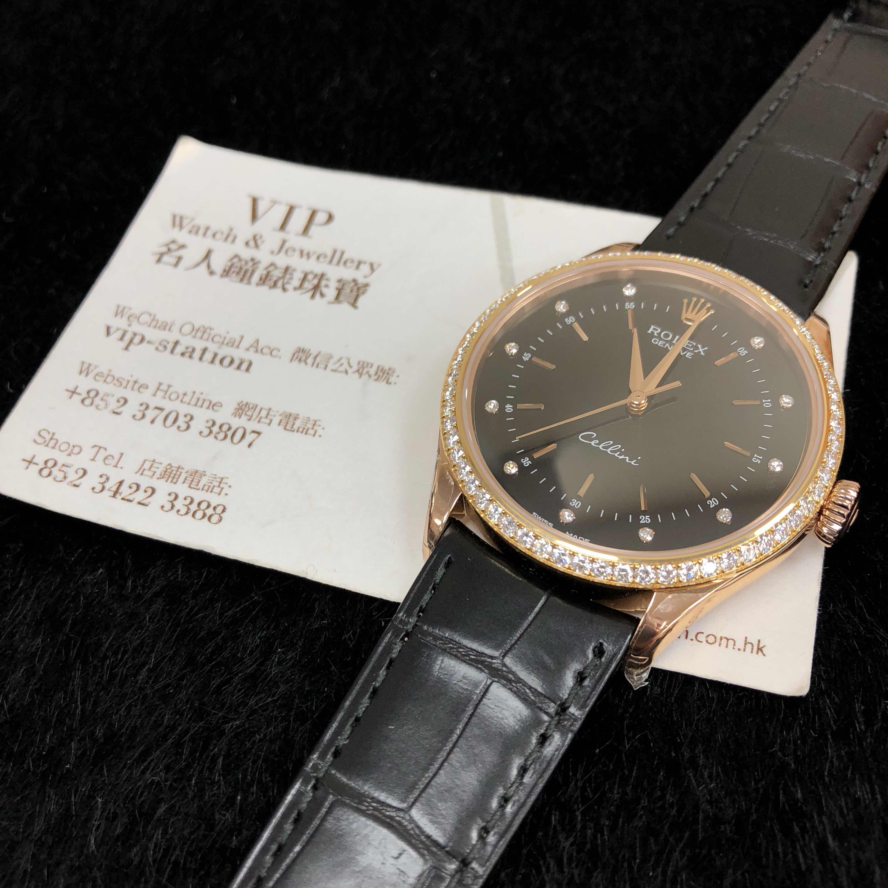 Rolex 50705RBR CELLINI SERIES Automatic 18kt Rose Gold