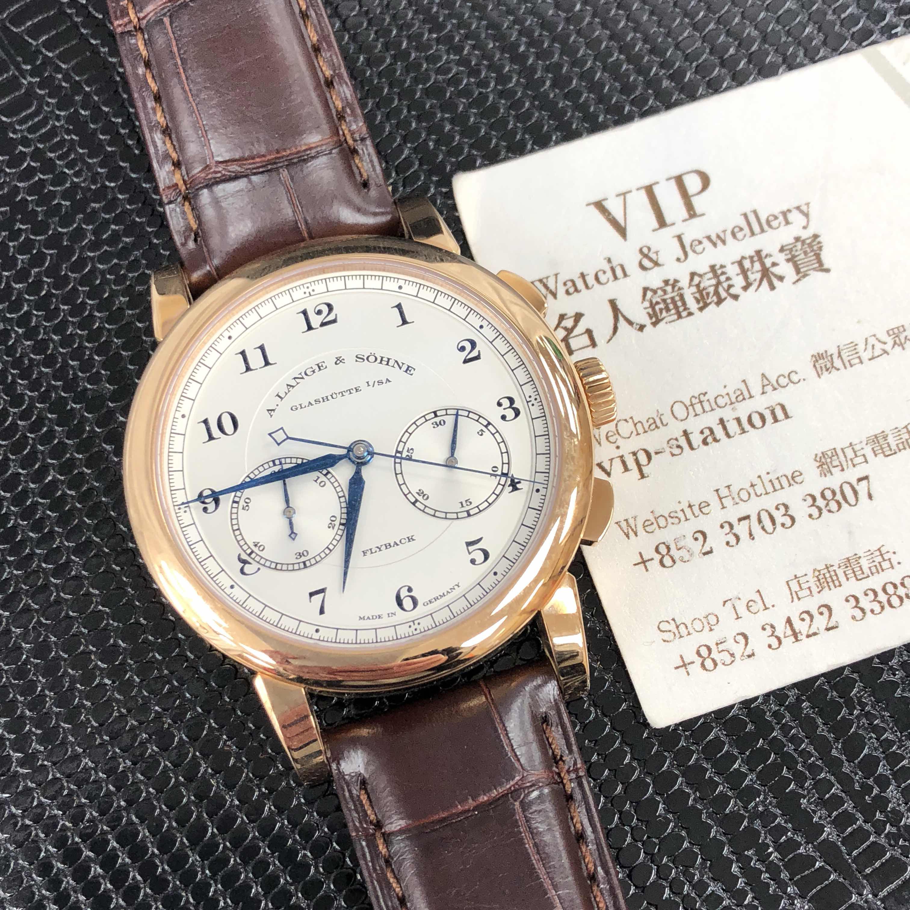 A Lange & Sohne 402.032F 1815 CHRONOGRAPH Automatic 18kt Rose Gold