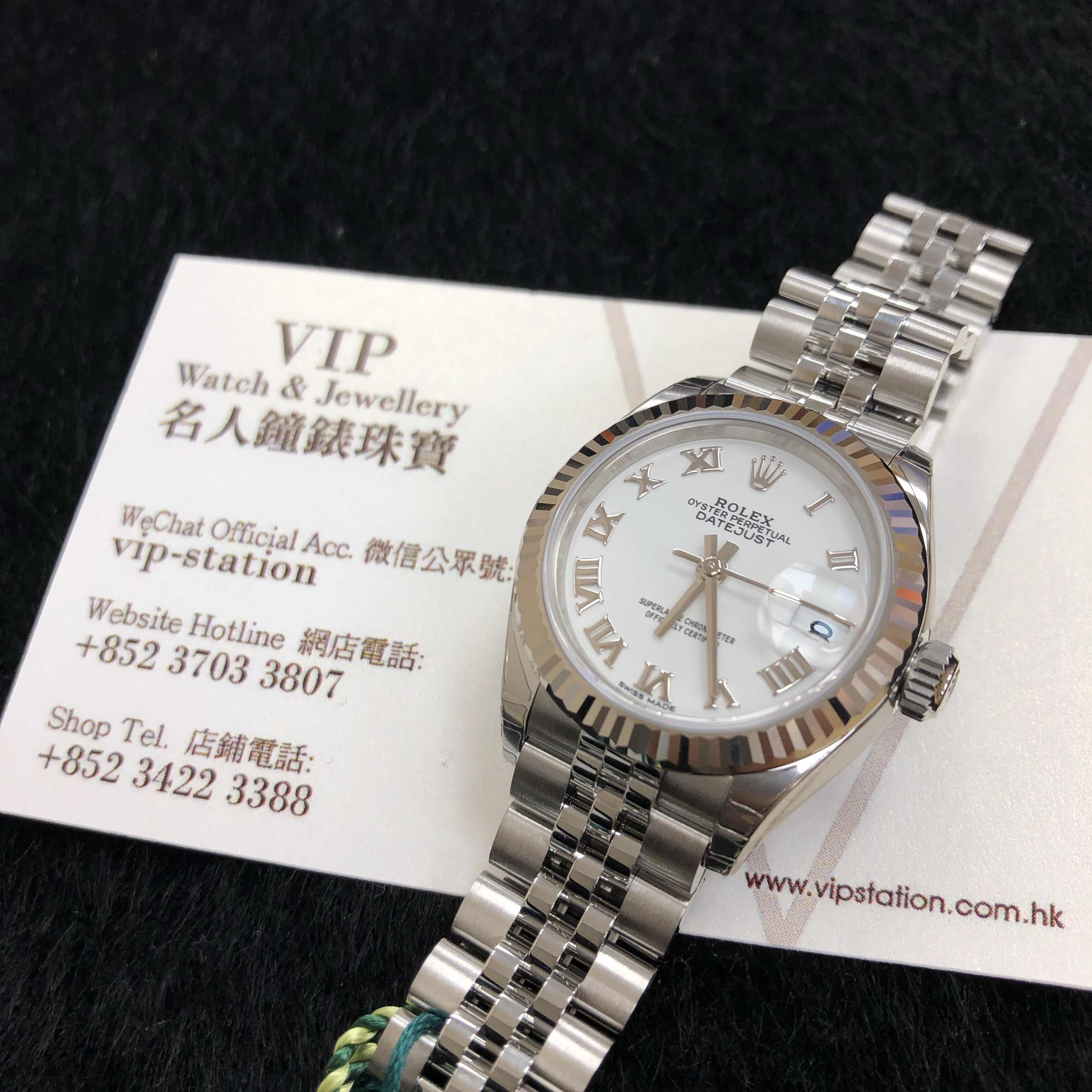 Rolex 279174-0019 LADY DATEJUST Automatic 18kt White Gold & Steel