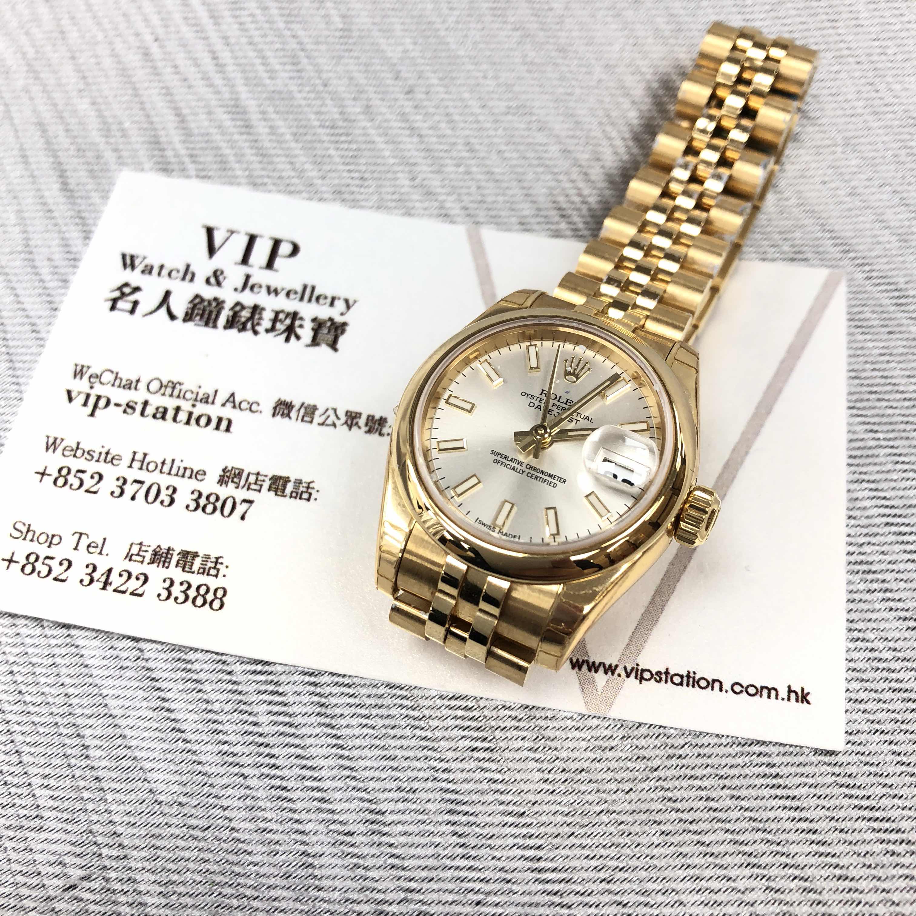 Rolex 179168SV_J LADY DATEJUST Automatic 18kt Yellow Gold