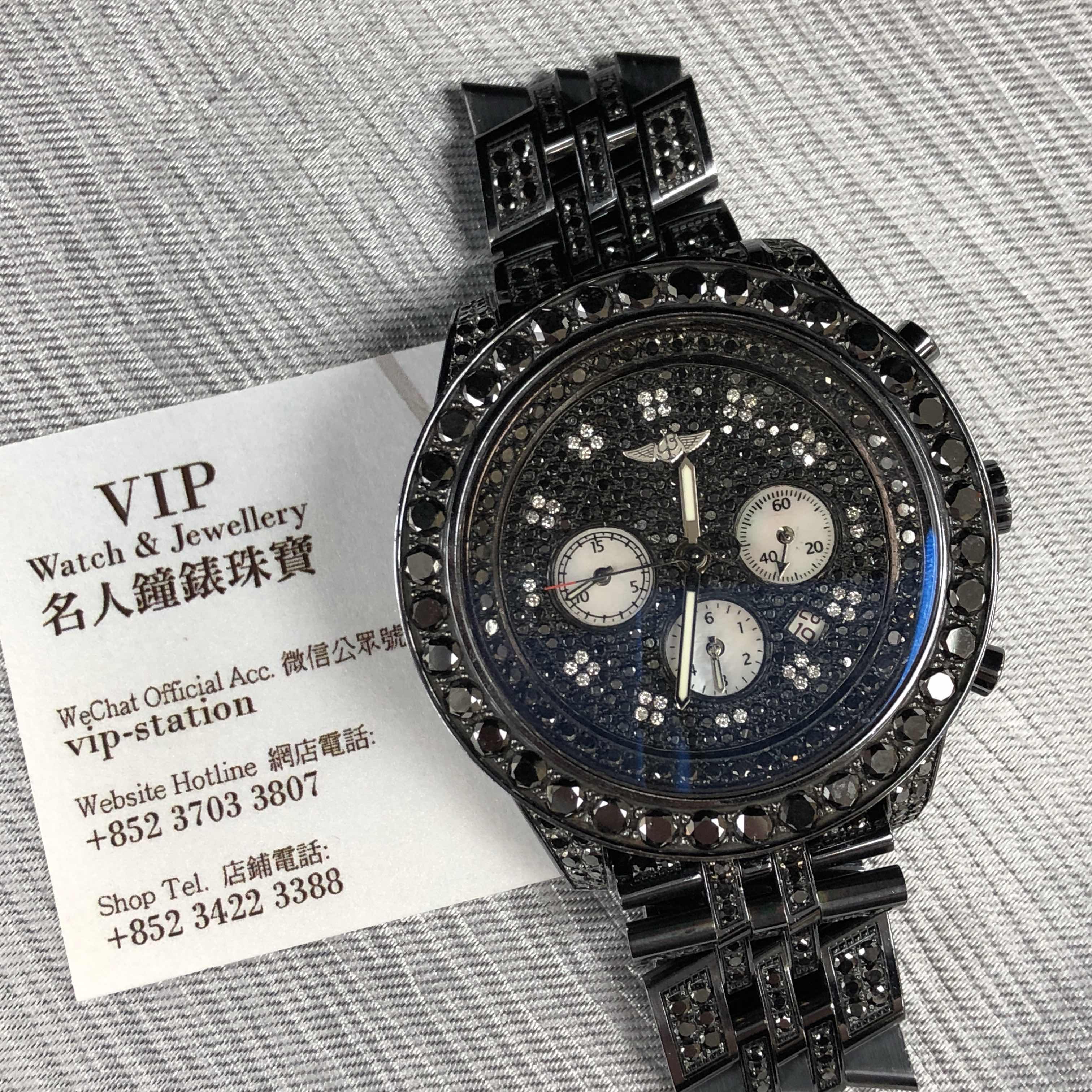Breitling BREITLING BLACKDIA Automatic Stainless Steel & Diamond