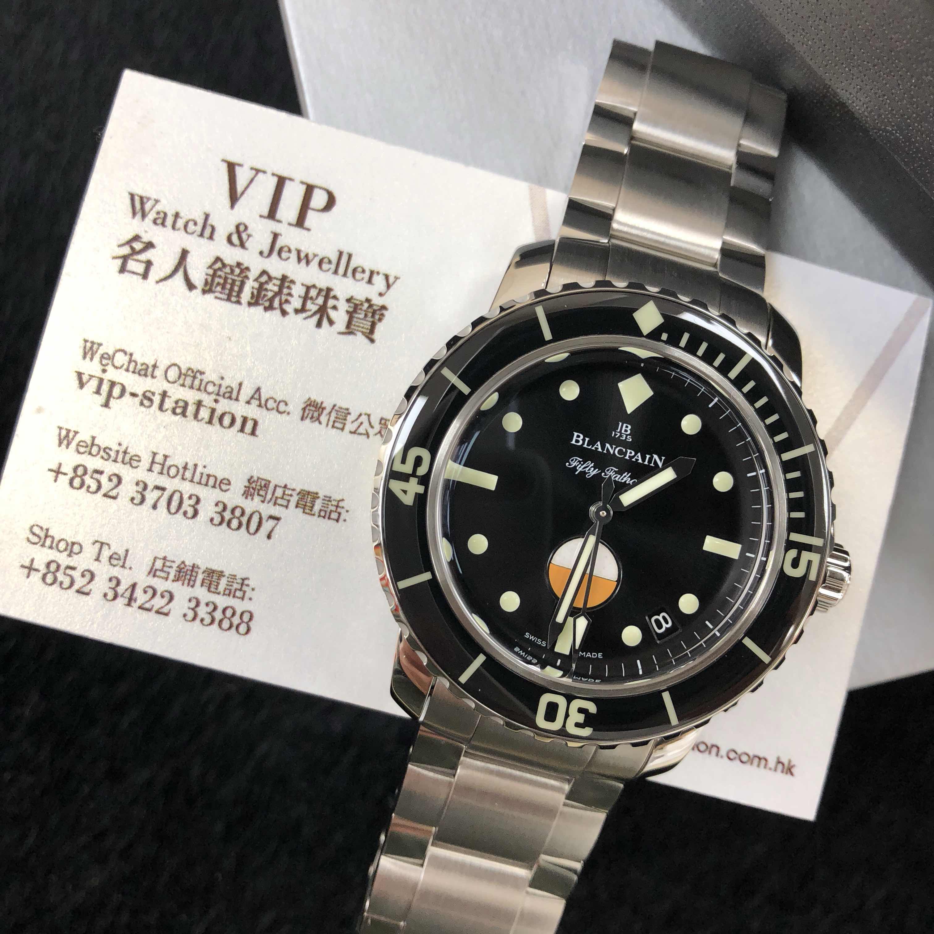 Blancpain 5008-1130-71S FIFTY FATHOMS Automatic Stainless Steel