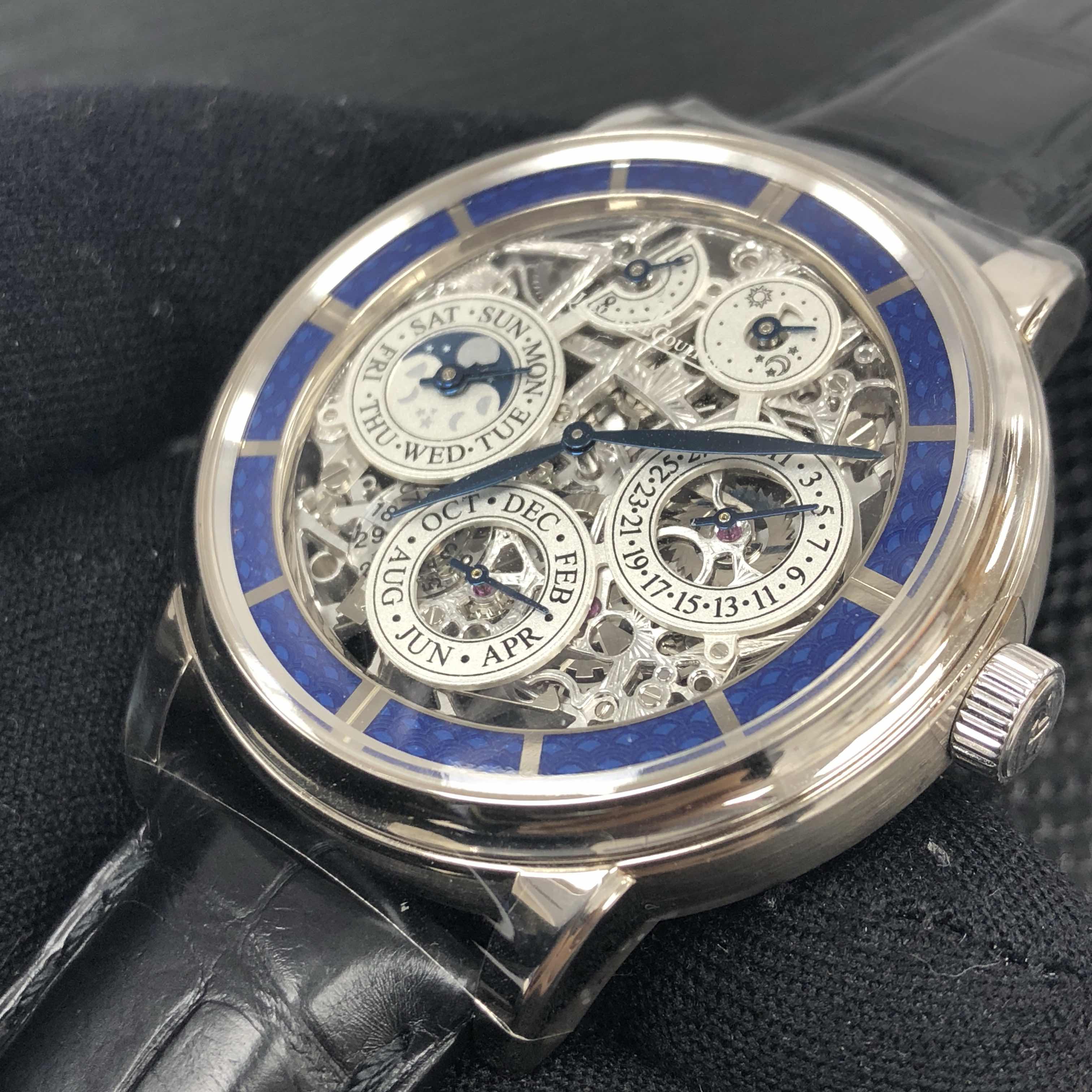 Jaeger-Lecoultre Q50635SQ MASTER ULTRA THIN Manual Wind 18kt White Gold
