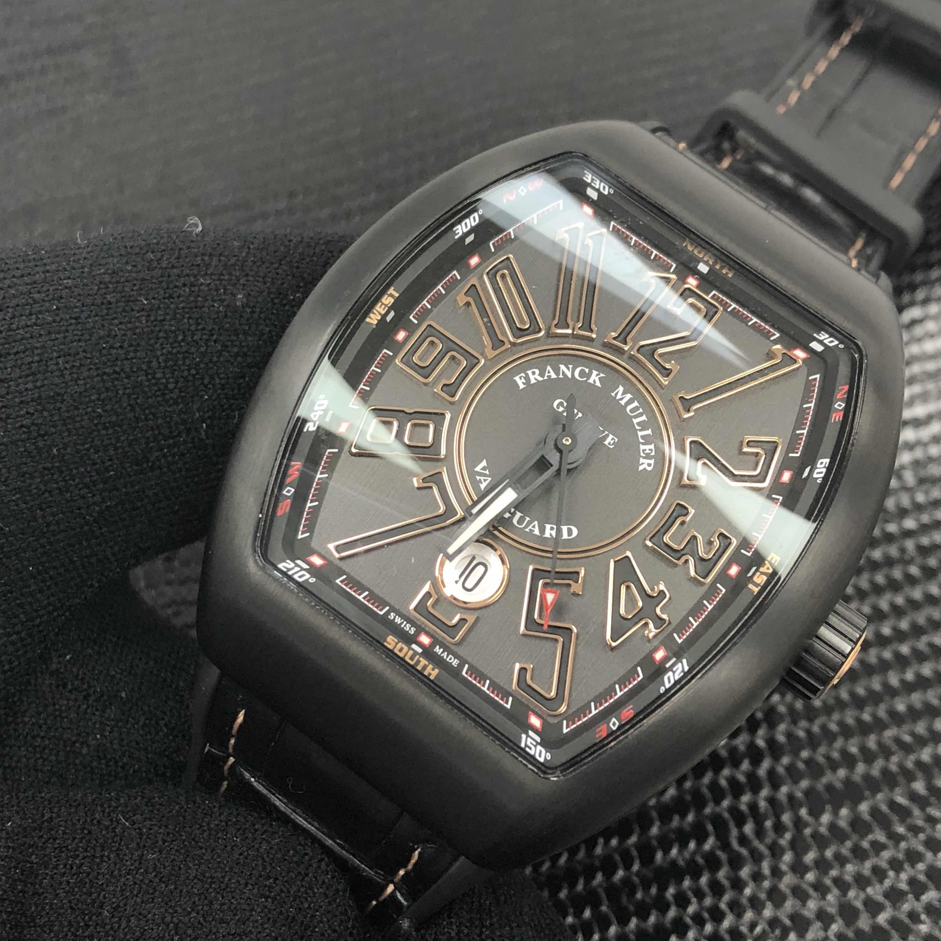 Franck Muller V 41 SC DT TT NR BR(5N) VANGUARD Automatic Stainless Steel