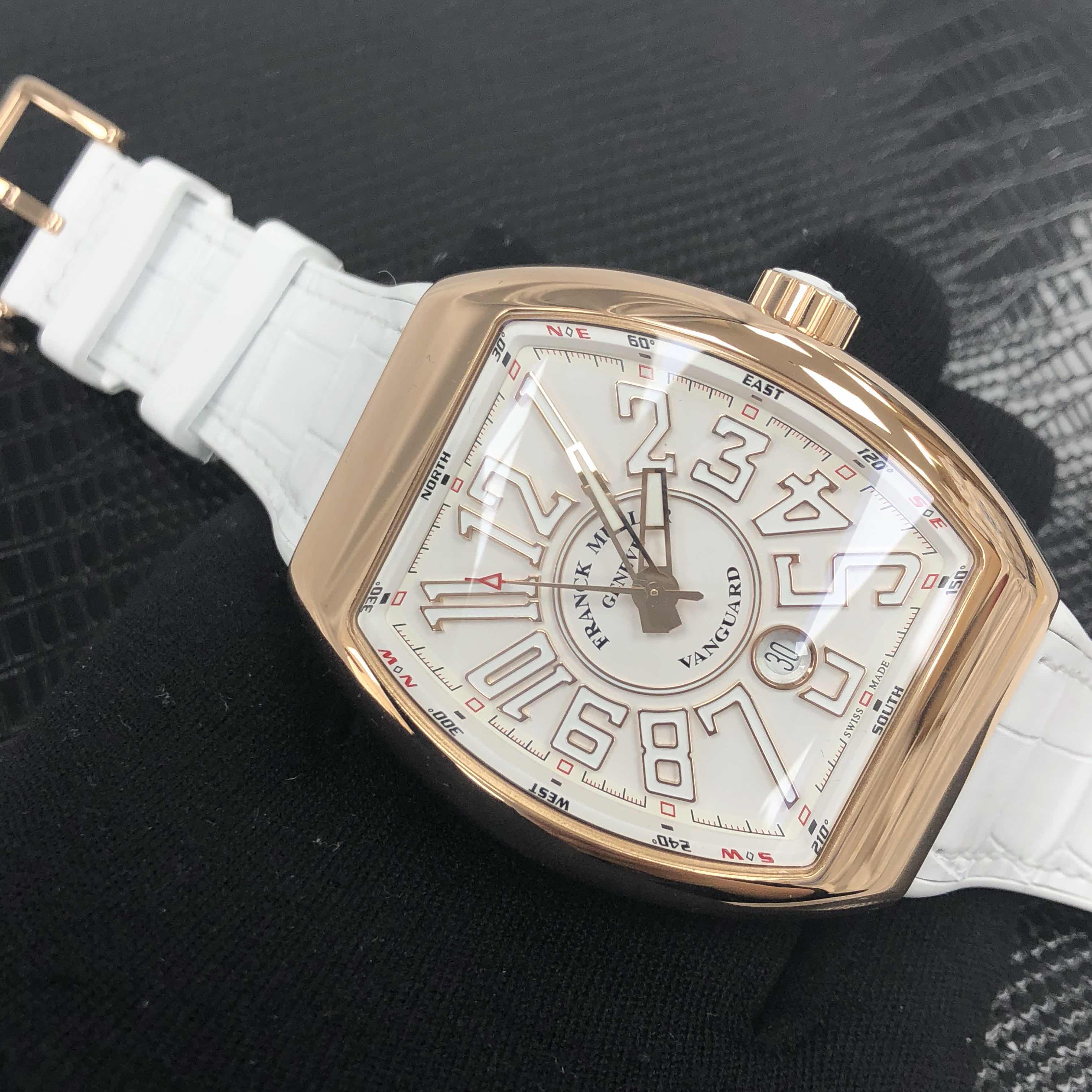 Franck Muller V 45 SC DT 5N.BC VANGUARD Automatic 18kt Rose Gold