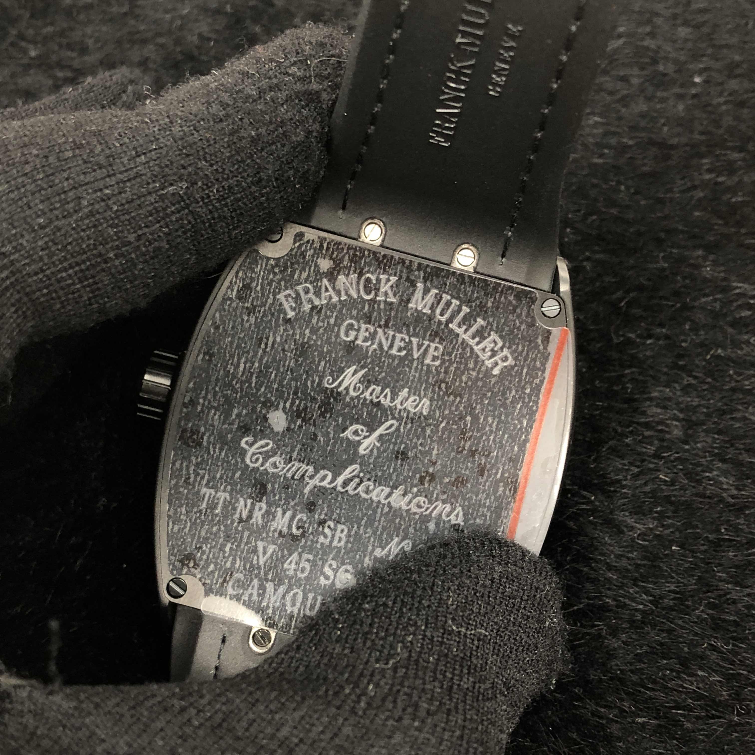 Franck Muller V 45 SC DT CAMOU (TT.NR.MC.SB) VANGUARD Automatic Titanium
