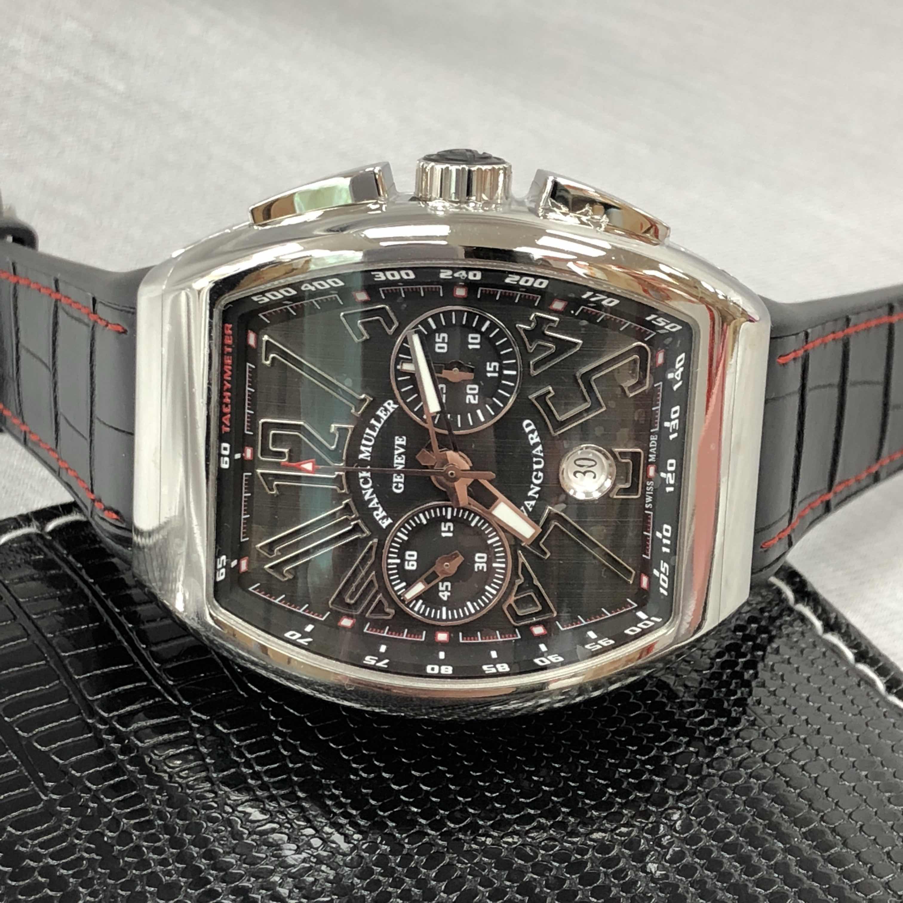 Franck Muller V 45 CC DT (AC.NR) VANGUARD Automatic Stainless Steel