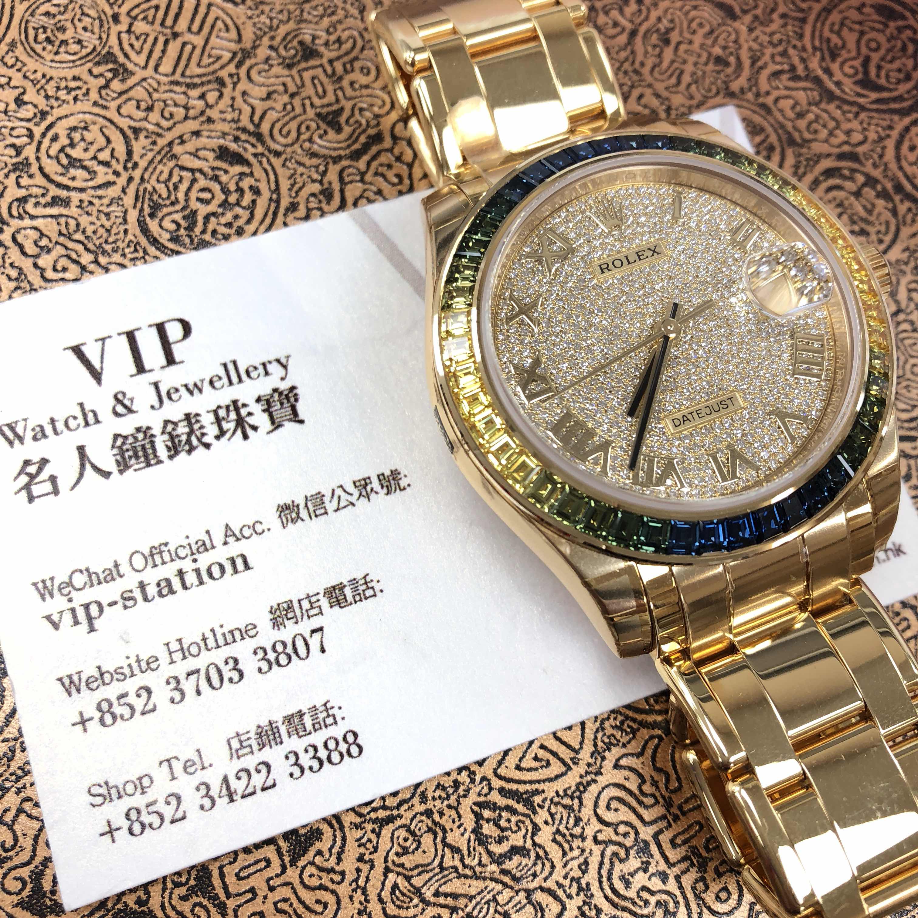 Rolex 86348SAB DATEJUST Automatic 18kt Gold & Diamond